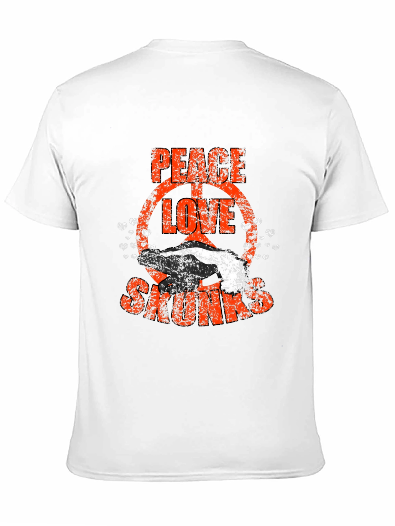 Peace Love Skunks Graphic Tee