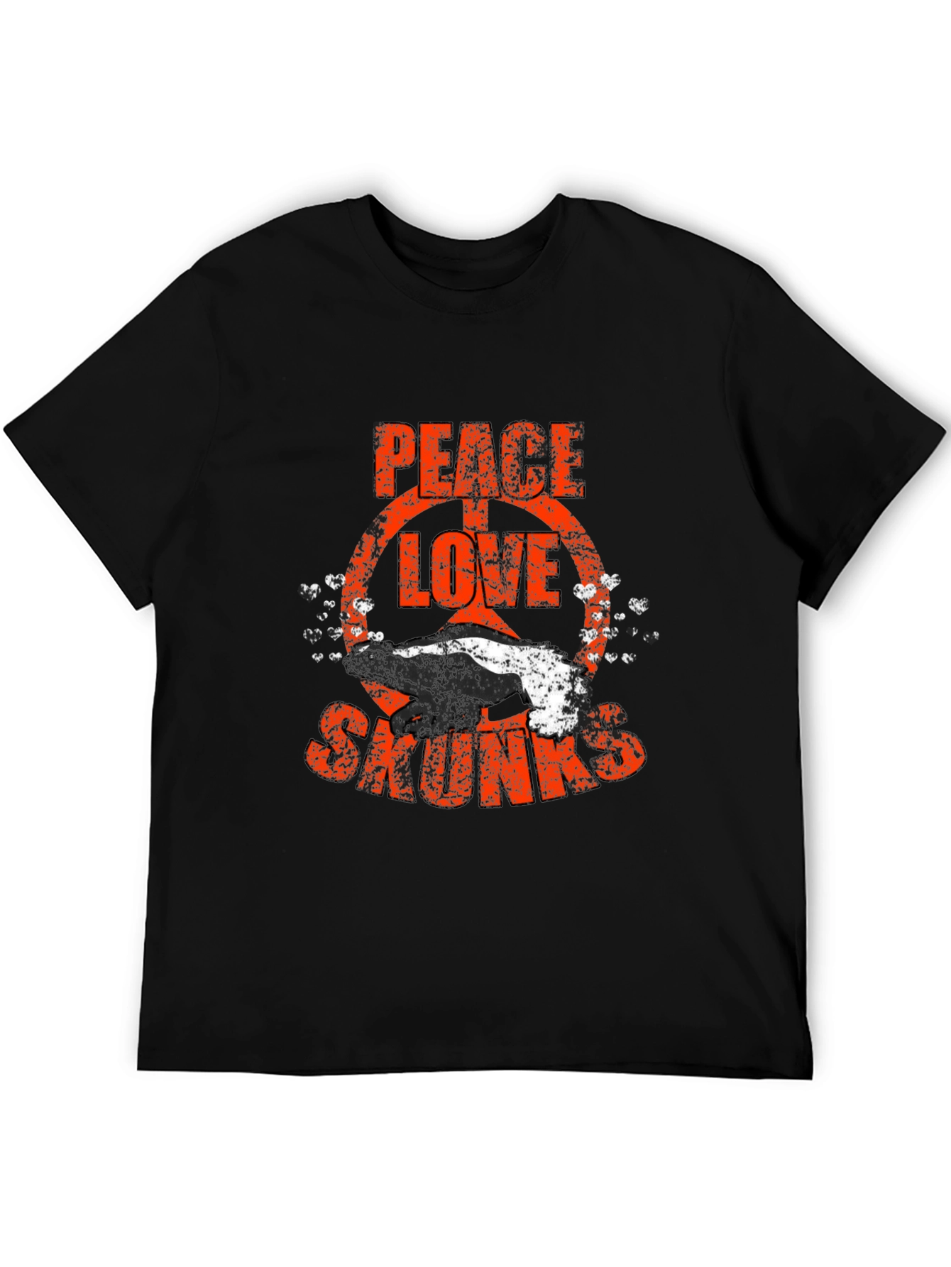 Peace Love Skunks Graphic Tee