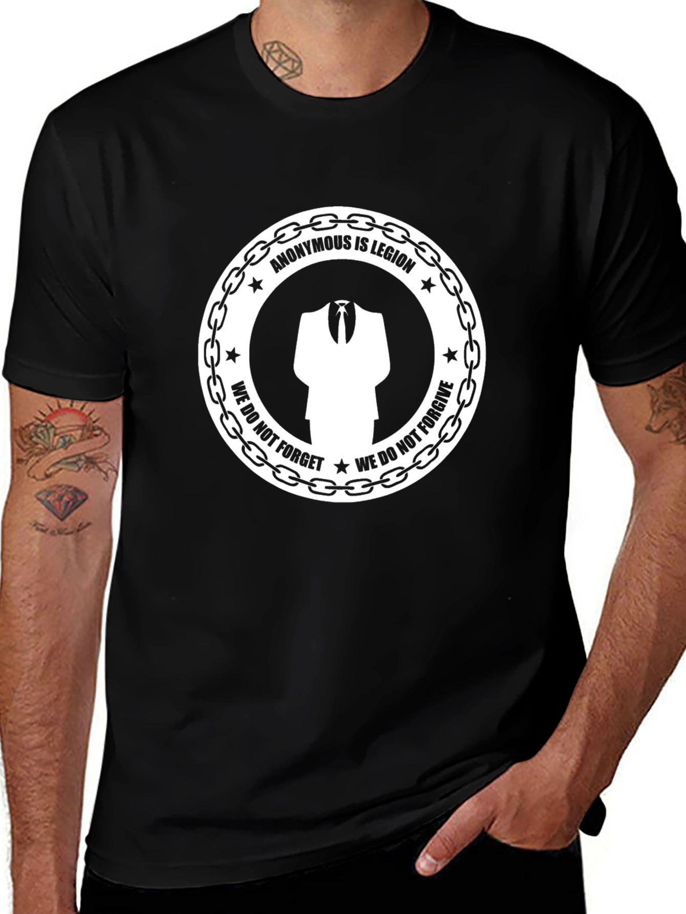 Anonymous Legion T-Shirt - We Do Not Forget