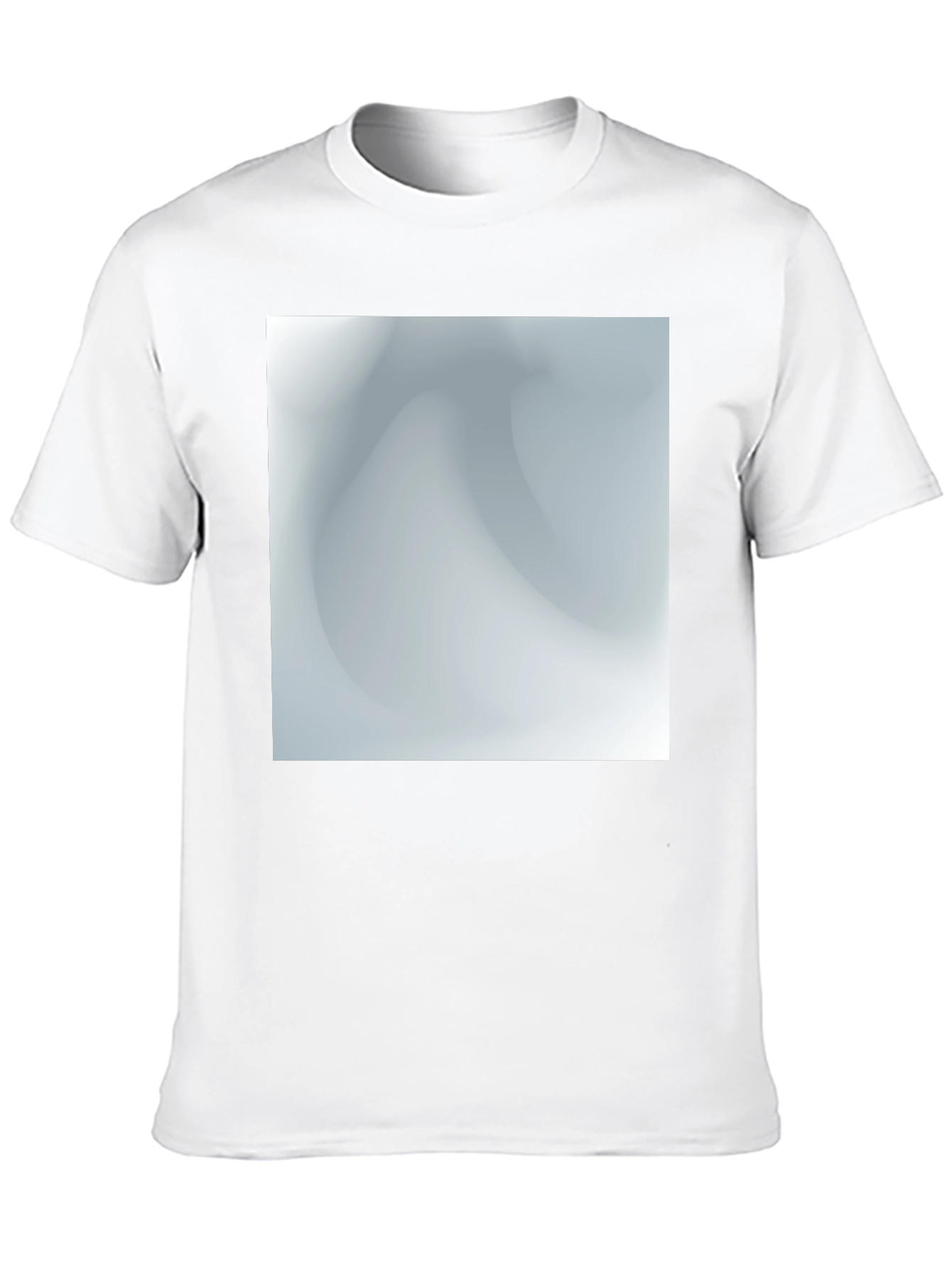 Stylish Black Tee with Abstract Graphic Design