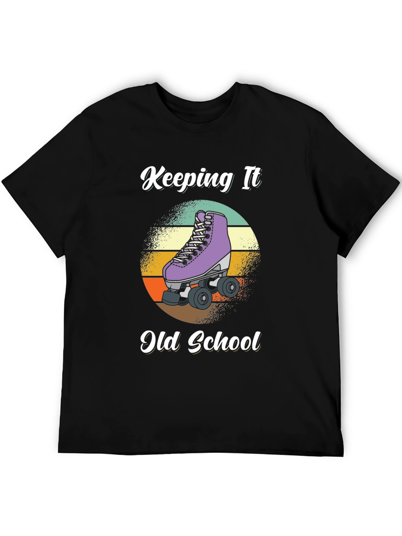 Keeping It Old School Roller Skate T-Shirt