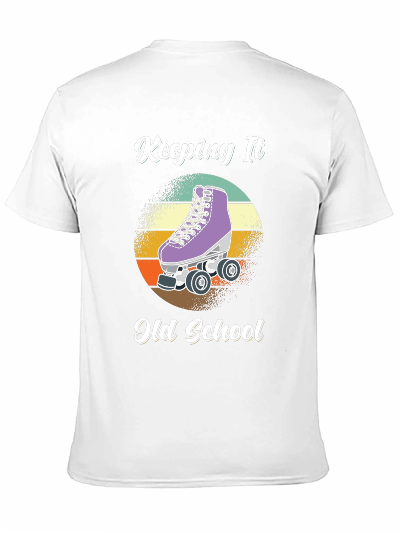Keeping It Old School Roller Skate T-Shirt