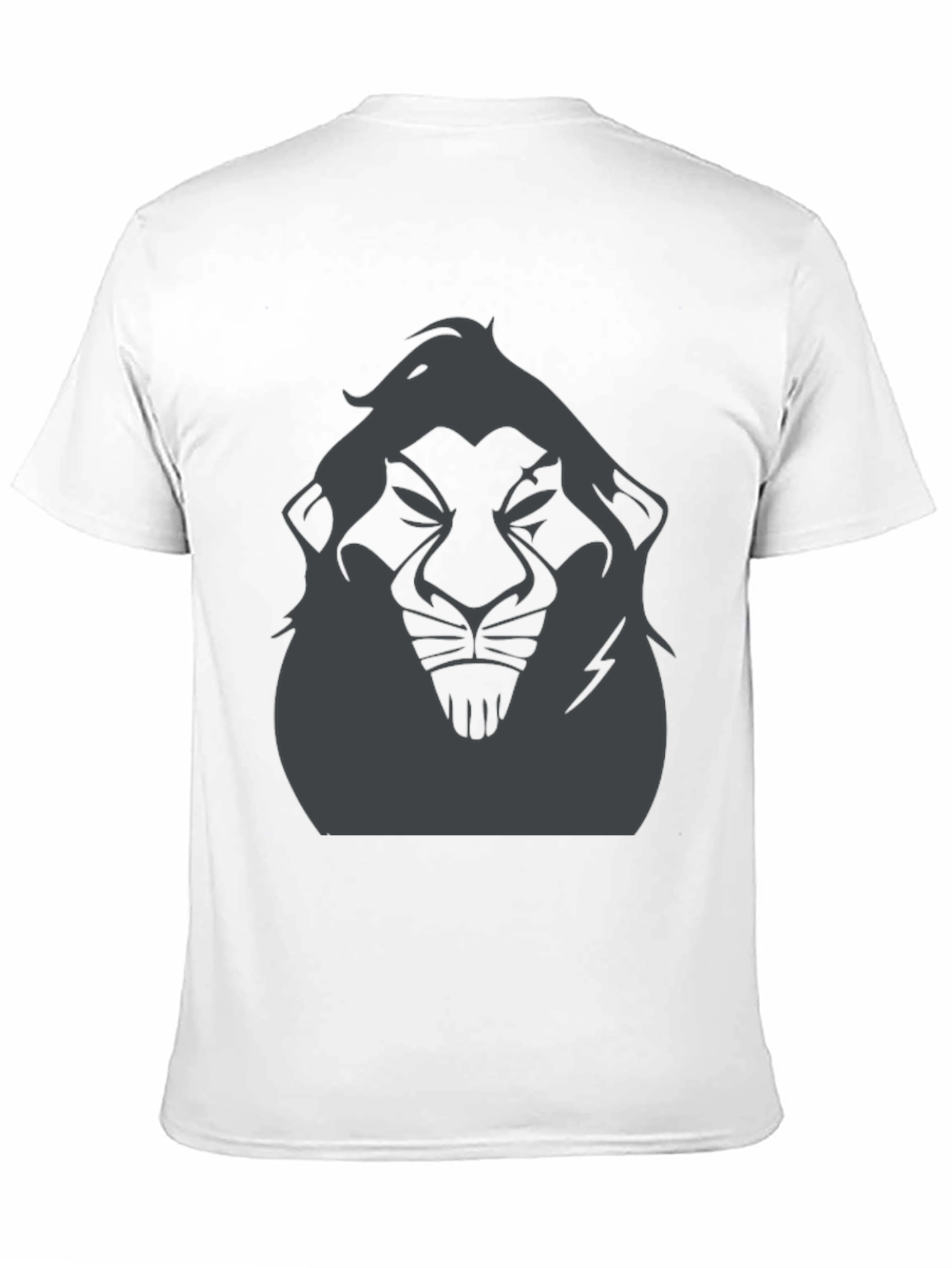 Lion Scar Graphic T-Shirt - Mens Black Tee