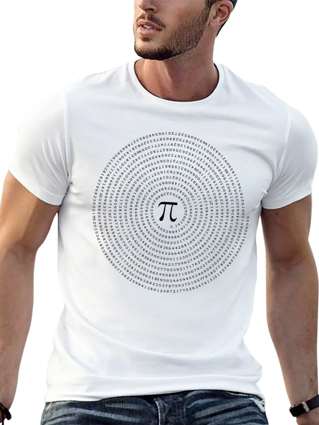 Pi Symbol Graphic Tee - Math Lovers Gift