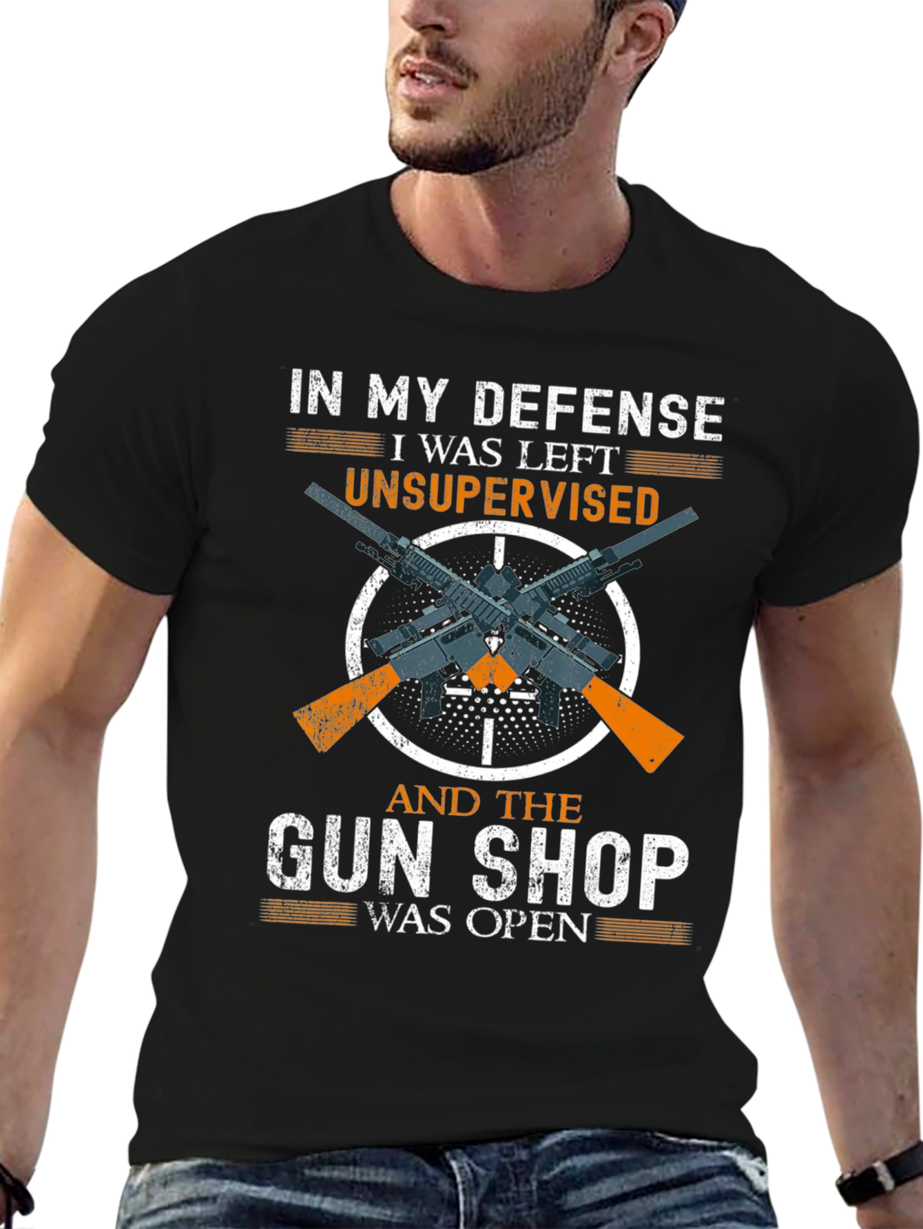In My Defense Gun Shop Mens T-Shirt