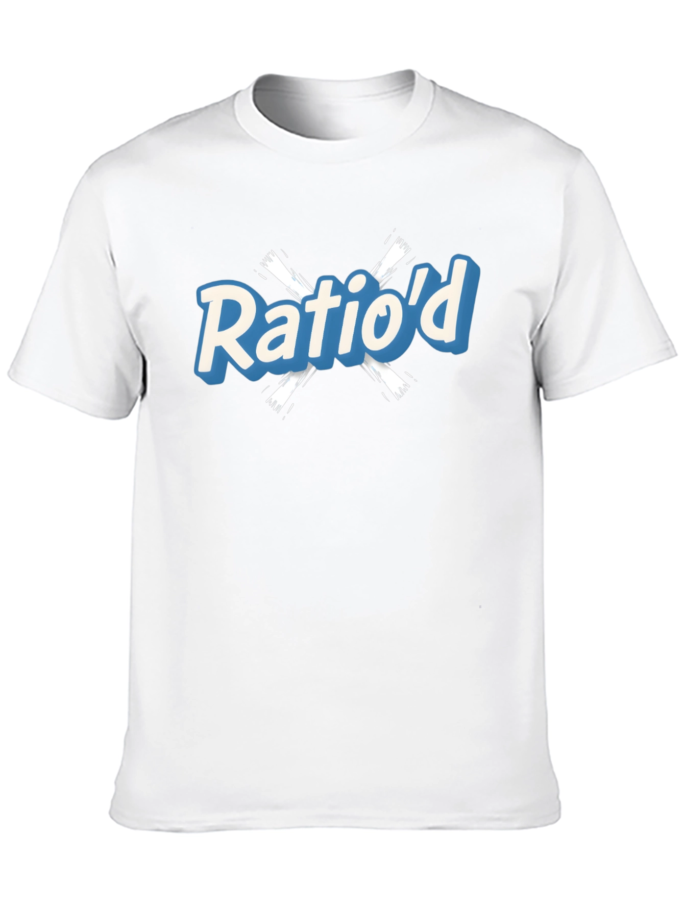Ratiod Graphic Tee - Trendy Viral T-Shirt