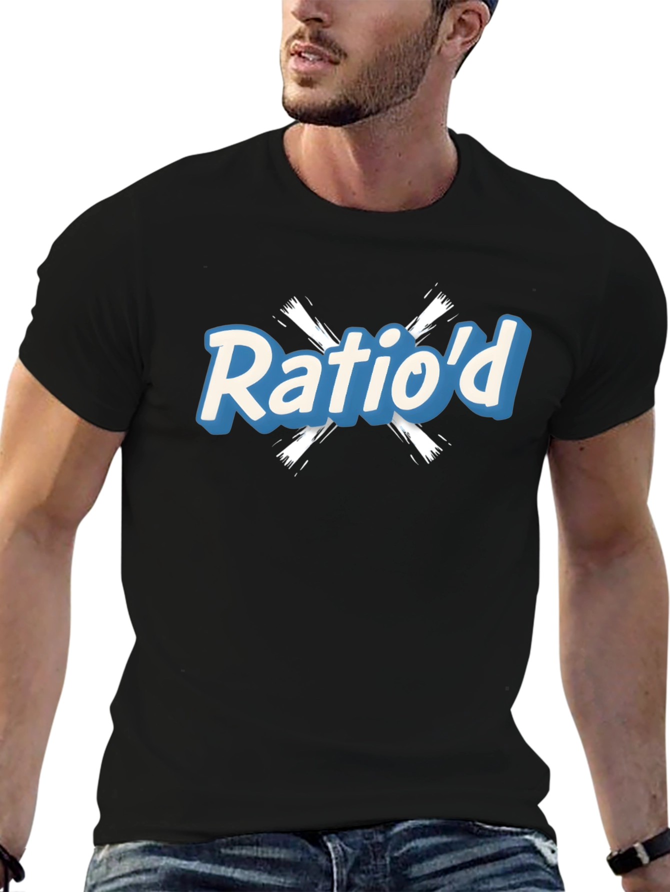 Ratiod Graphic Tee - Trendy Viral T-Shirt