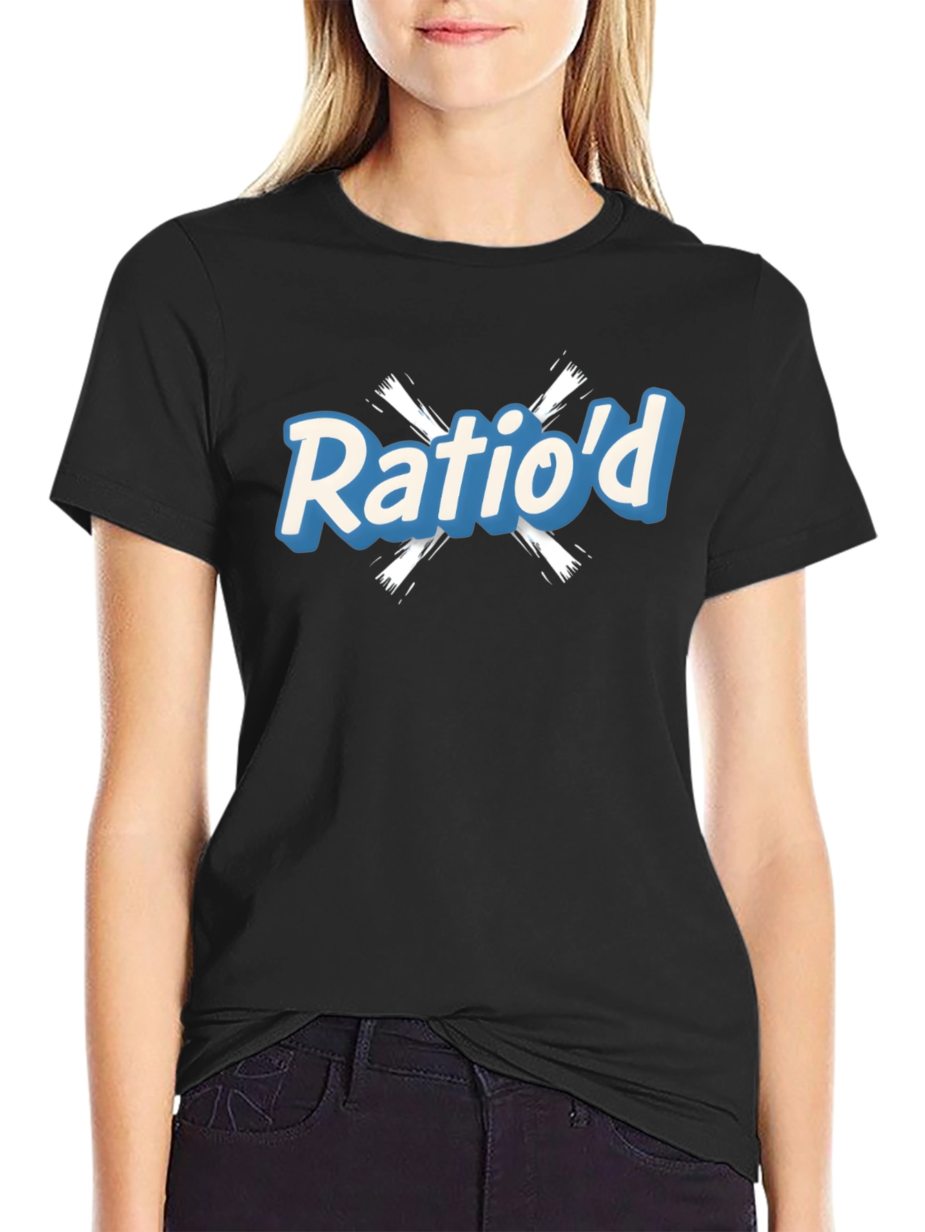Ratiod Graphic Tee - Trendy Viral T-Shirt