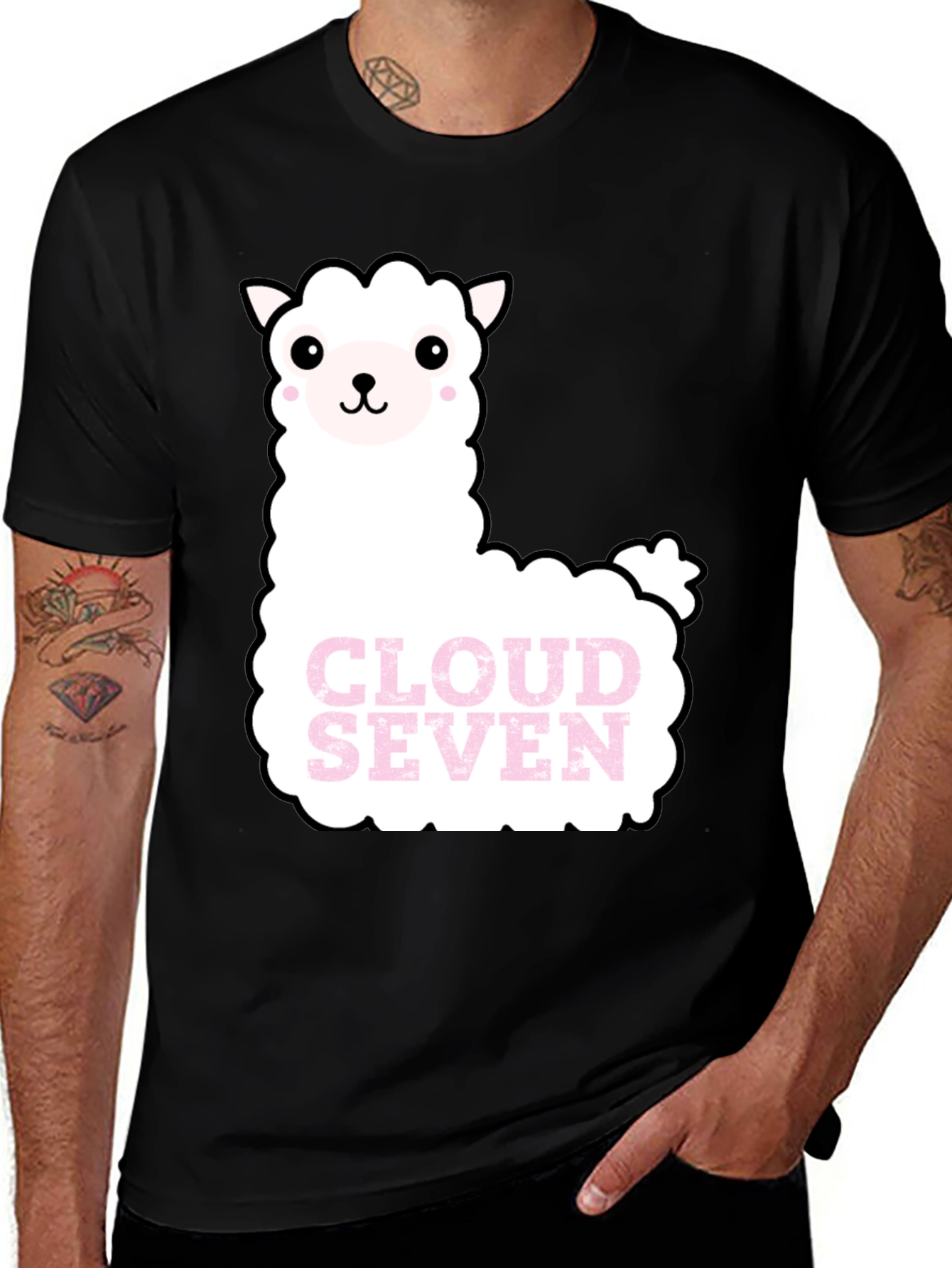 Cloud Seven Alpaca T-Shirt - Fun & Comfortable