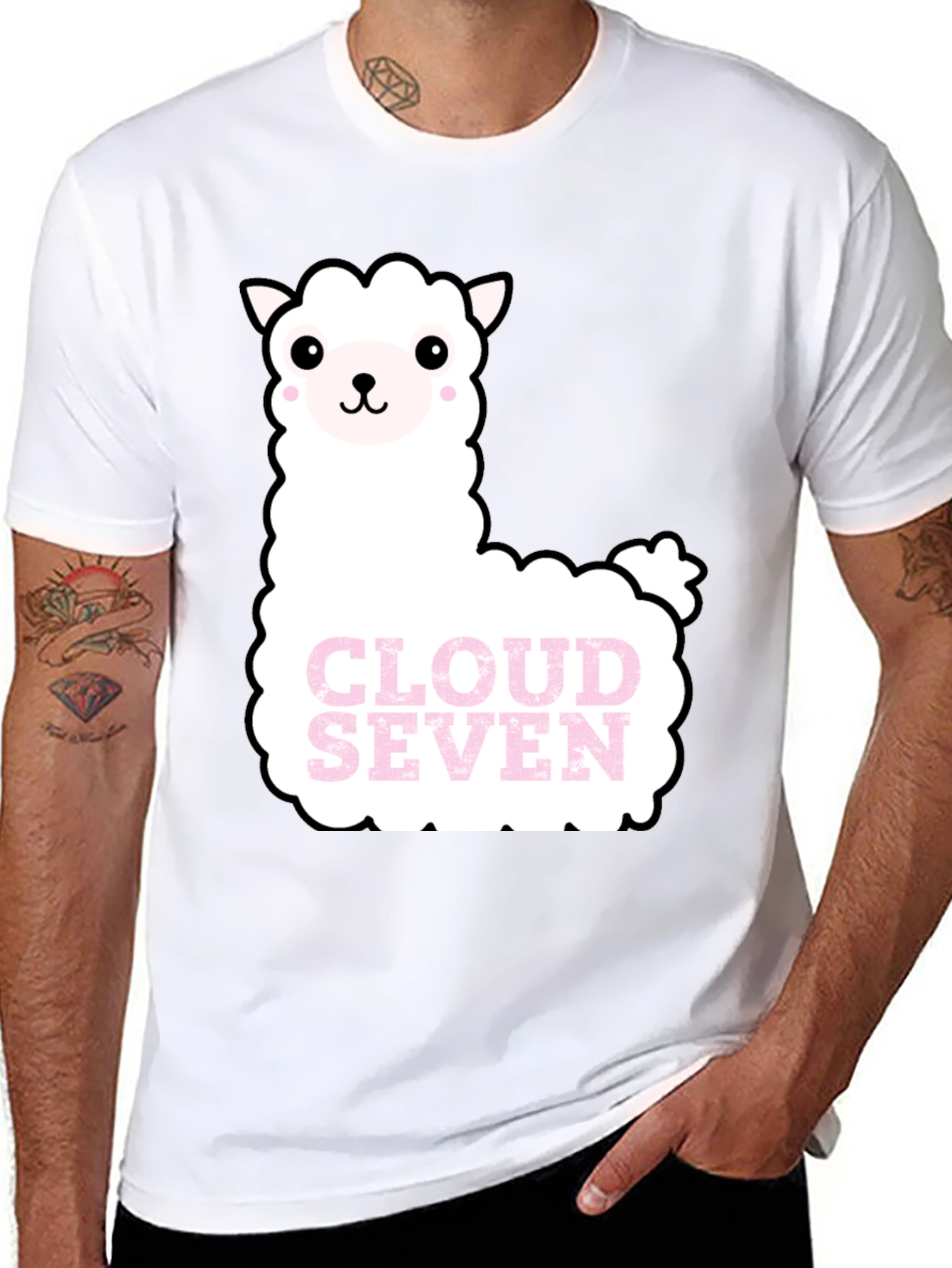 Cloud Seven Alpaca T-Shirt - Fun & Comfortable