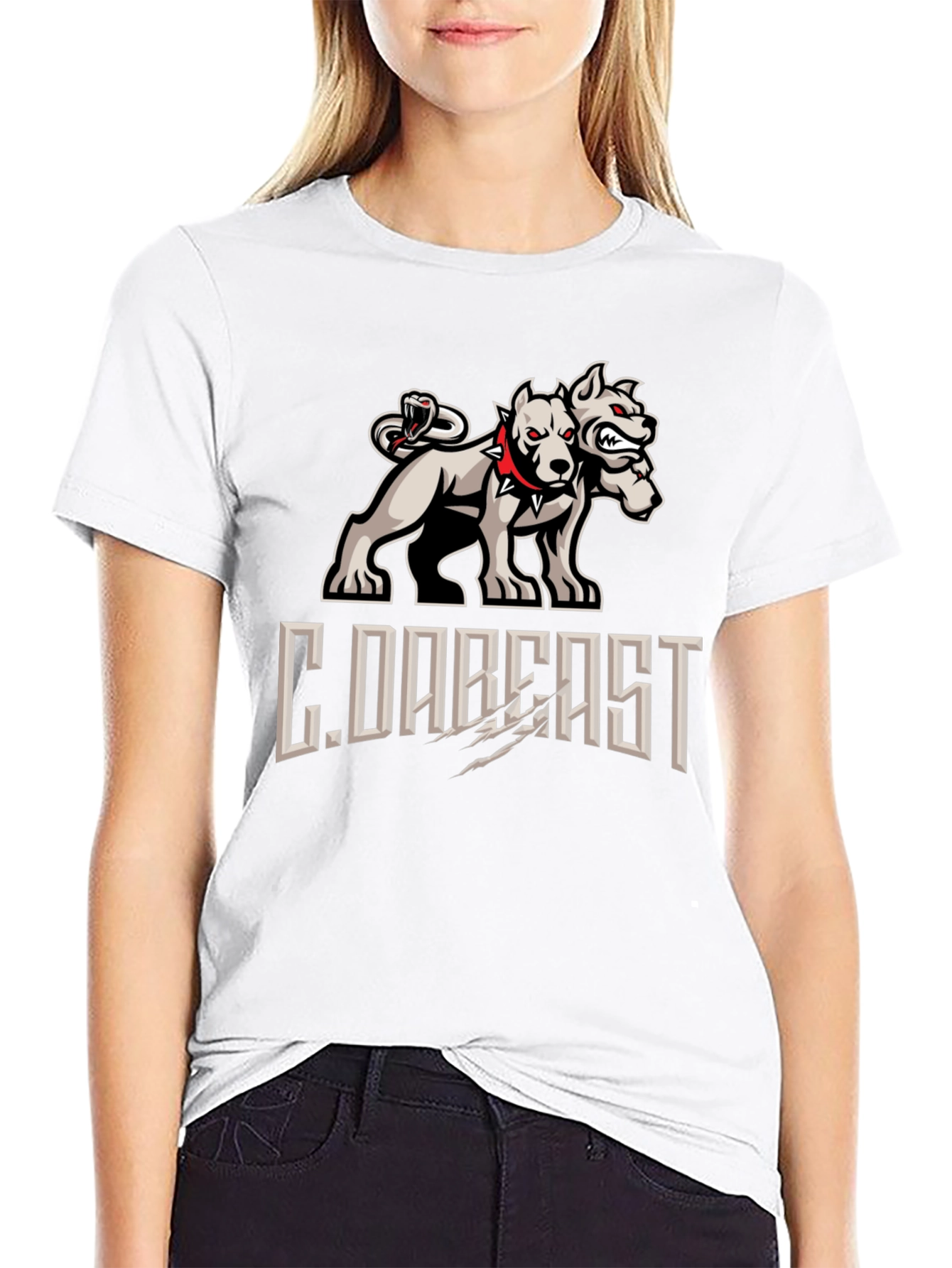 C. DABEAST T-Shirt: Graphic Print