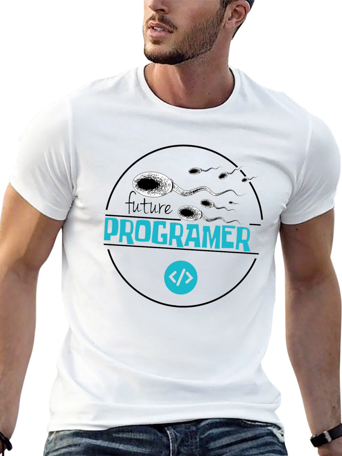 Future Programmer Black T-Shirt - Code Design