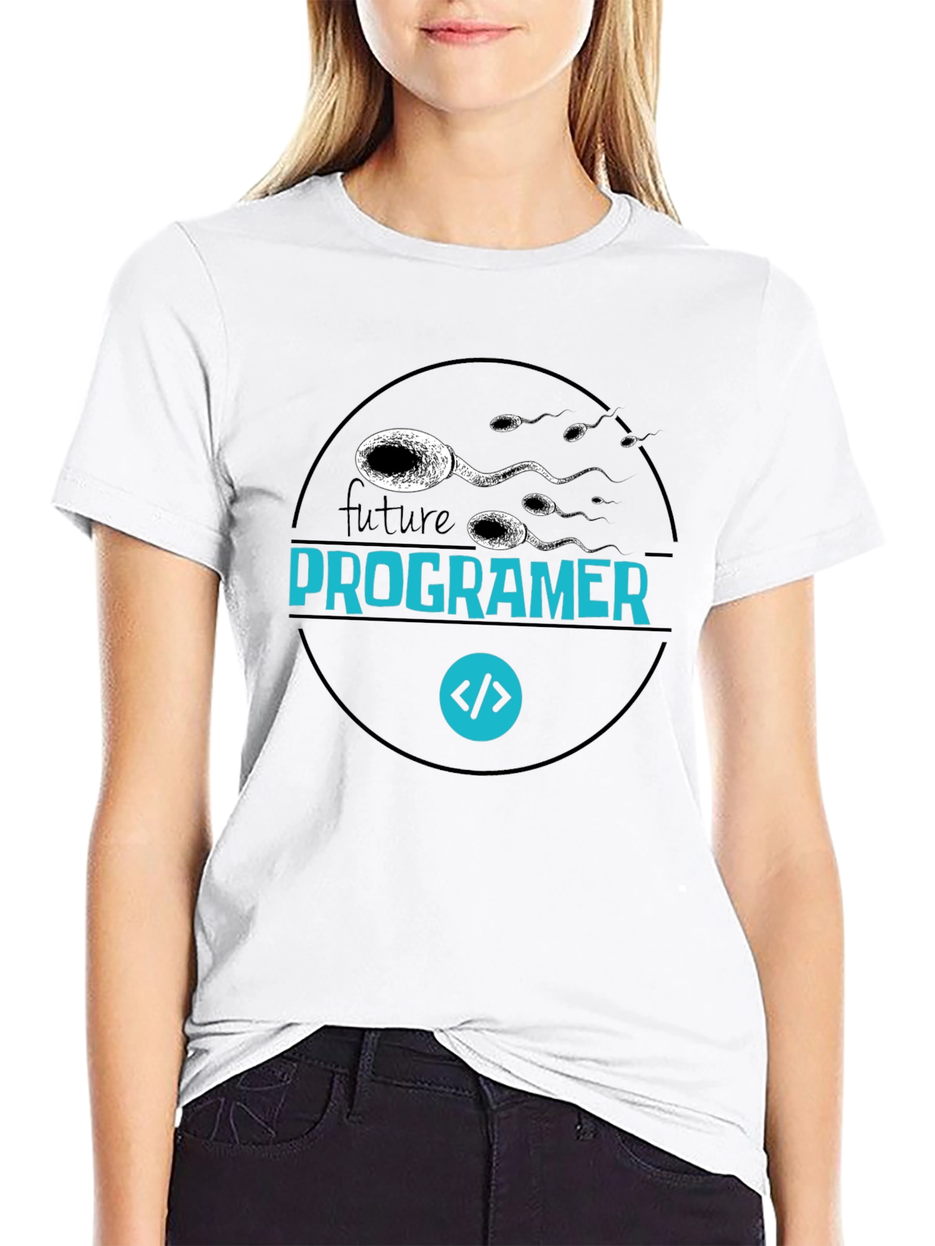 Future Programmer Black T-Shirt - Code Design