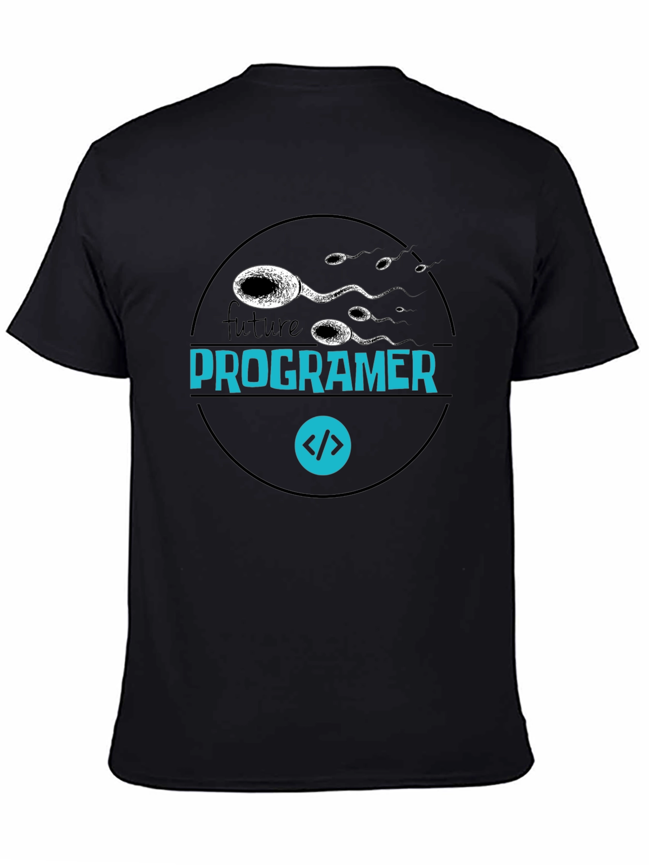 Future Programmer Black T-Shirt - Code Design