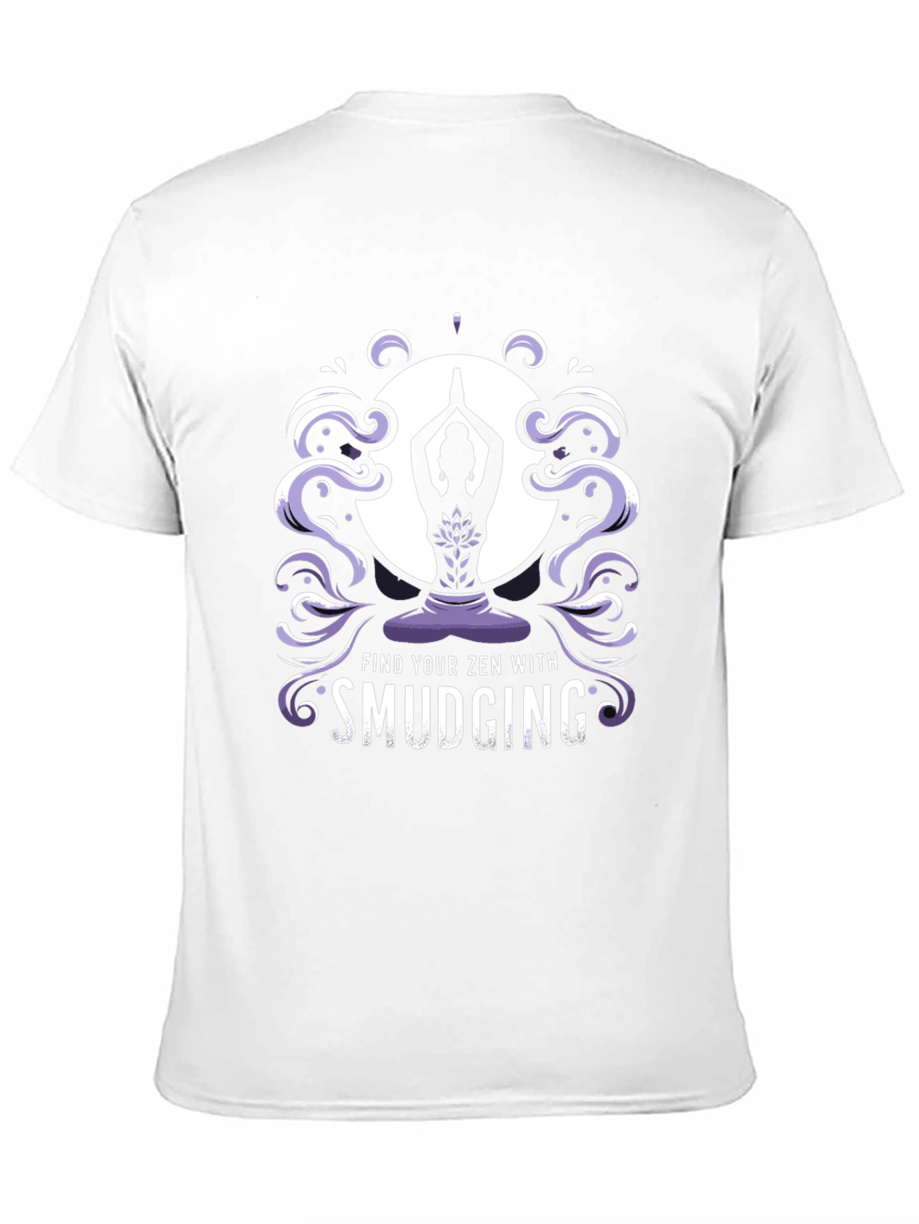 Zen Smudging Graphic Tee - Find Your Inner Peace