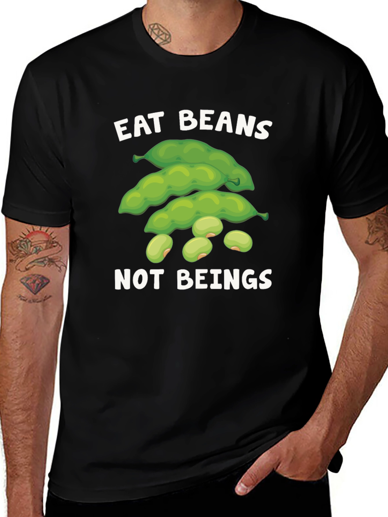 Eat Beans Not Beings T-Shirt