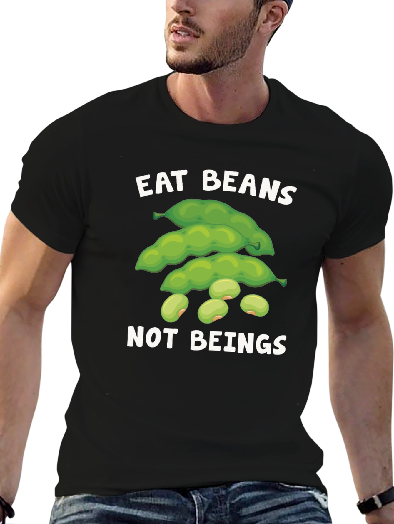 Eat Beans Not Beings T-Shirt