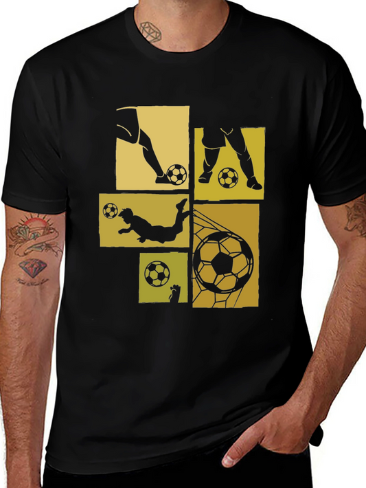 Soccer Graphic Print T-Shirt