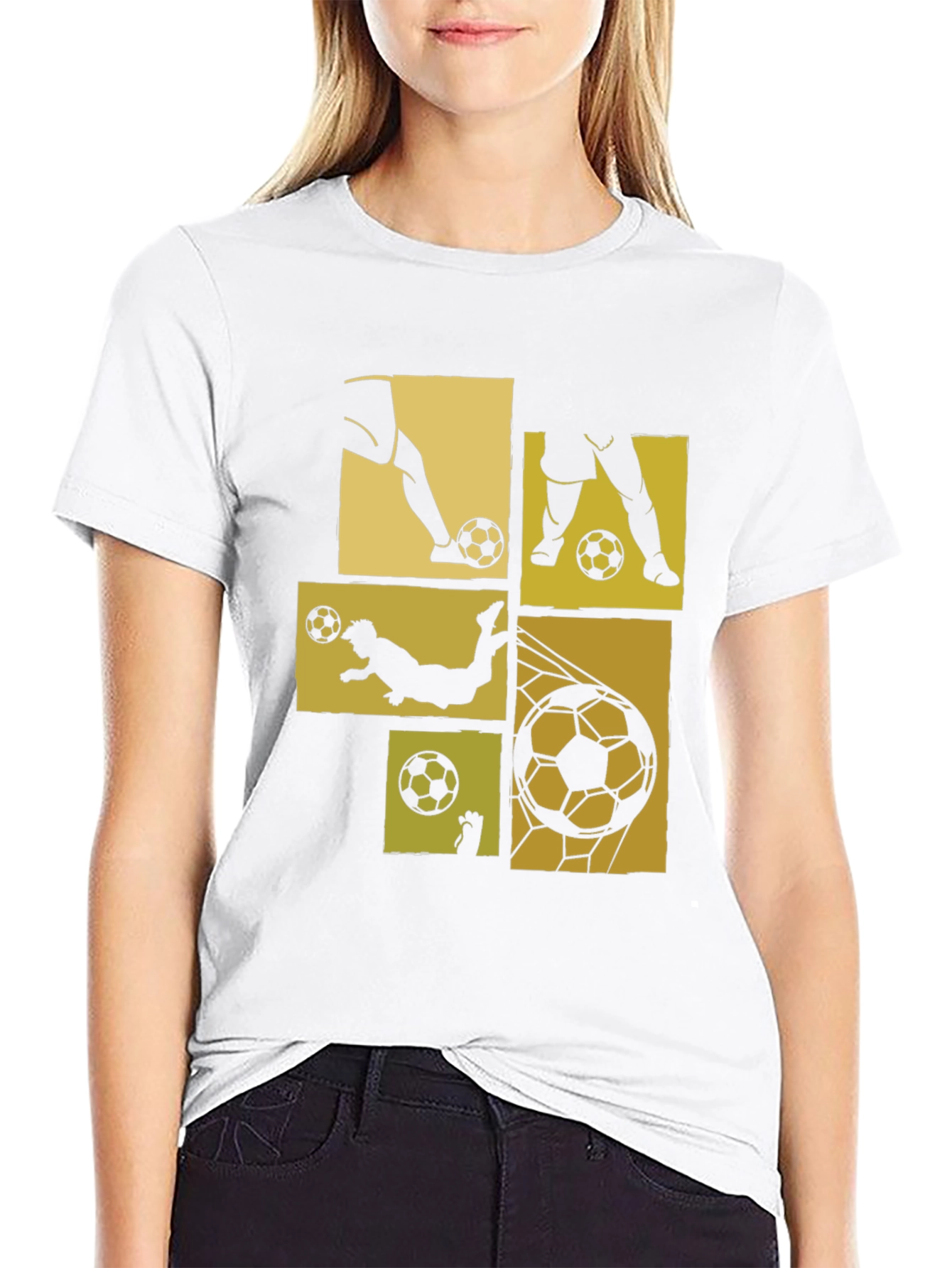 Soccer Graphic Print T-Shirt