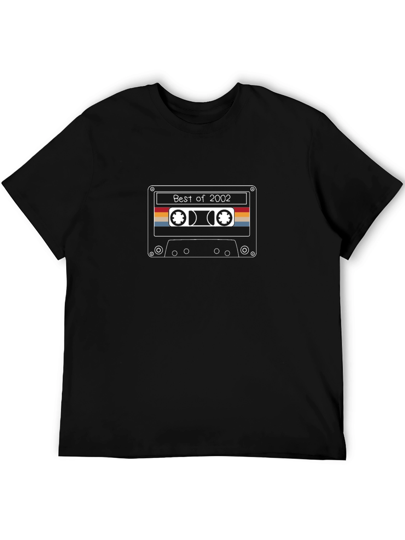Retro Cassette Tape Best of 2002 Graphic T-Shirt