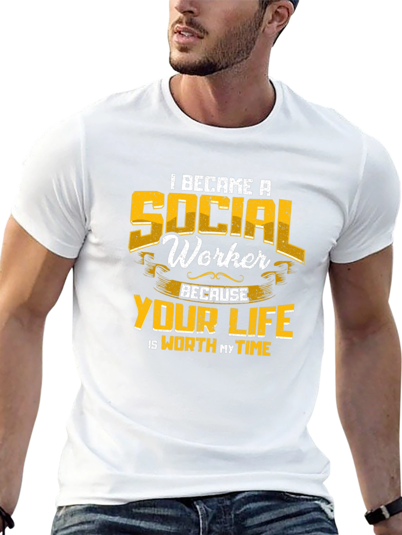 Social Worker T-Shirt: Worth My Time