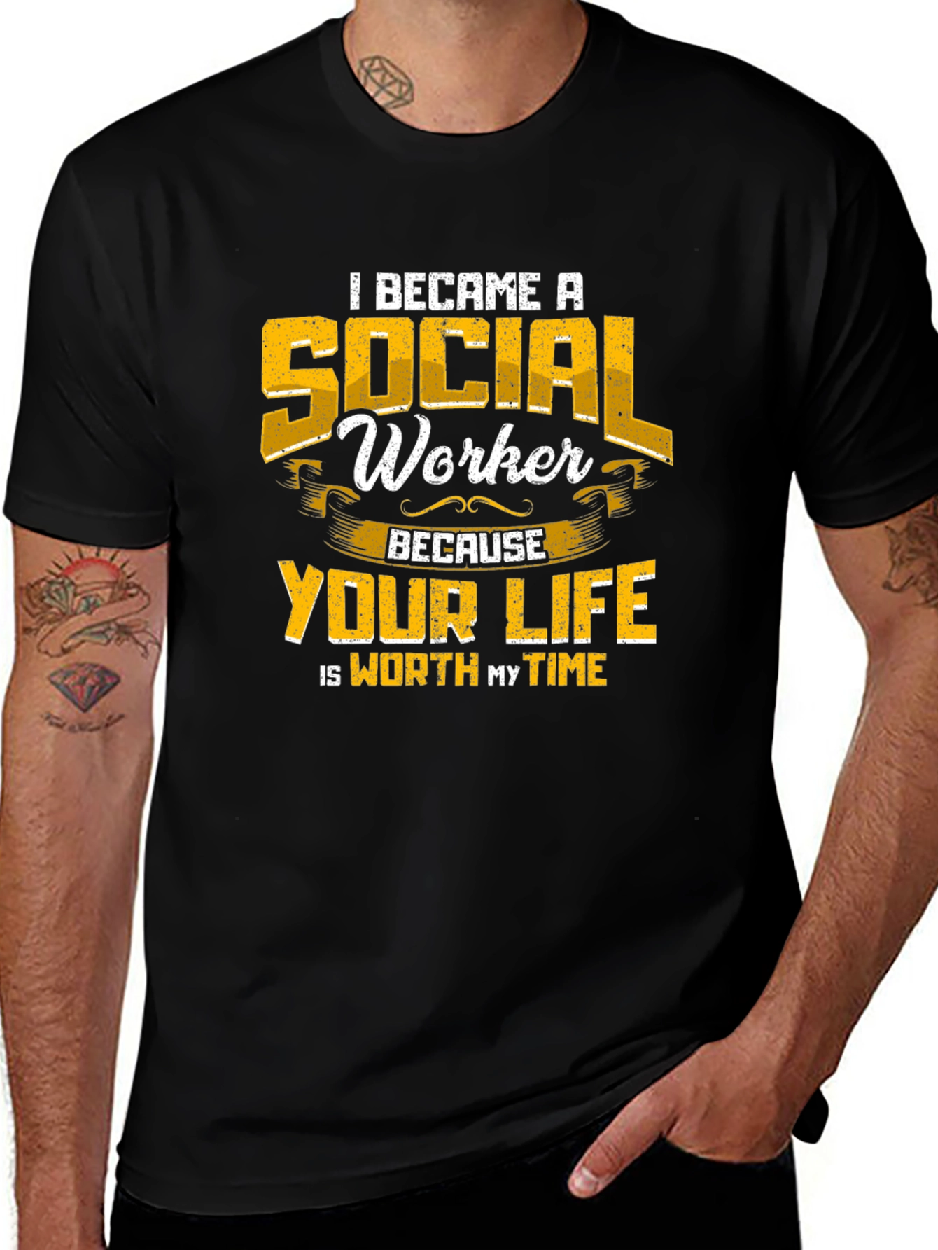 Social Worker T-Shirt: Worth My Time