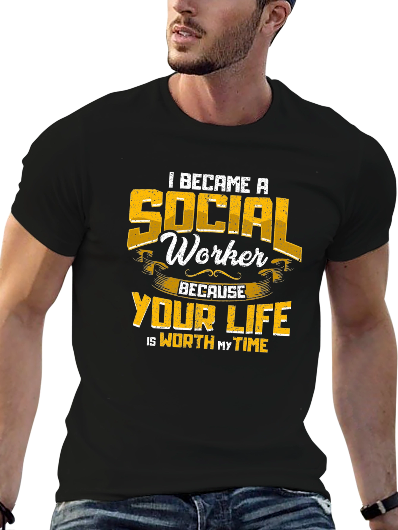 Social Worker T-Shirt: Worth My Time