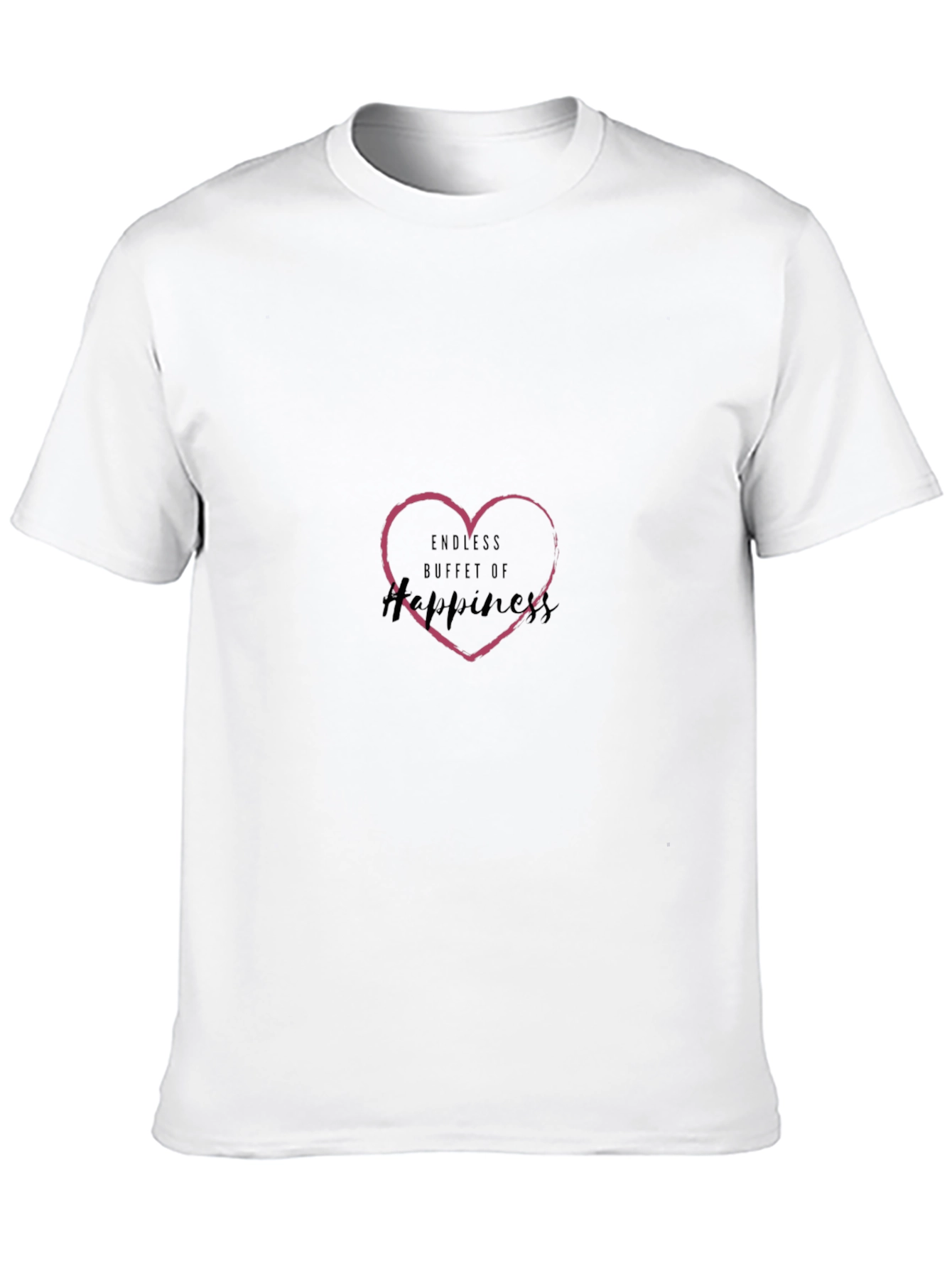 Endless Buffet of Happiness Black Tee