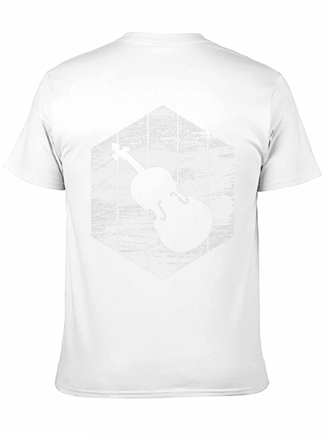 Violin Silhouette Graphic Tee