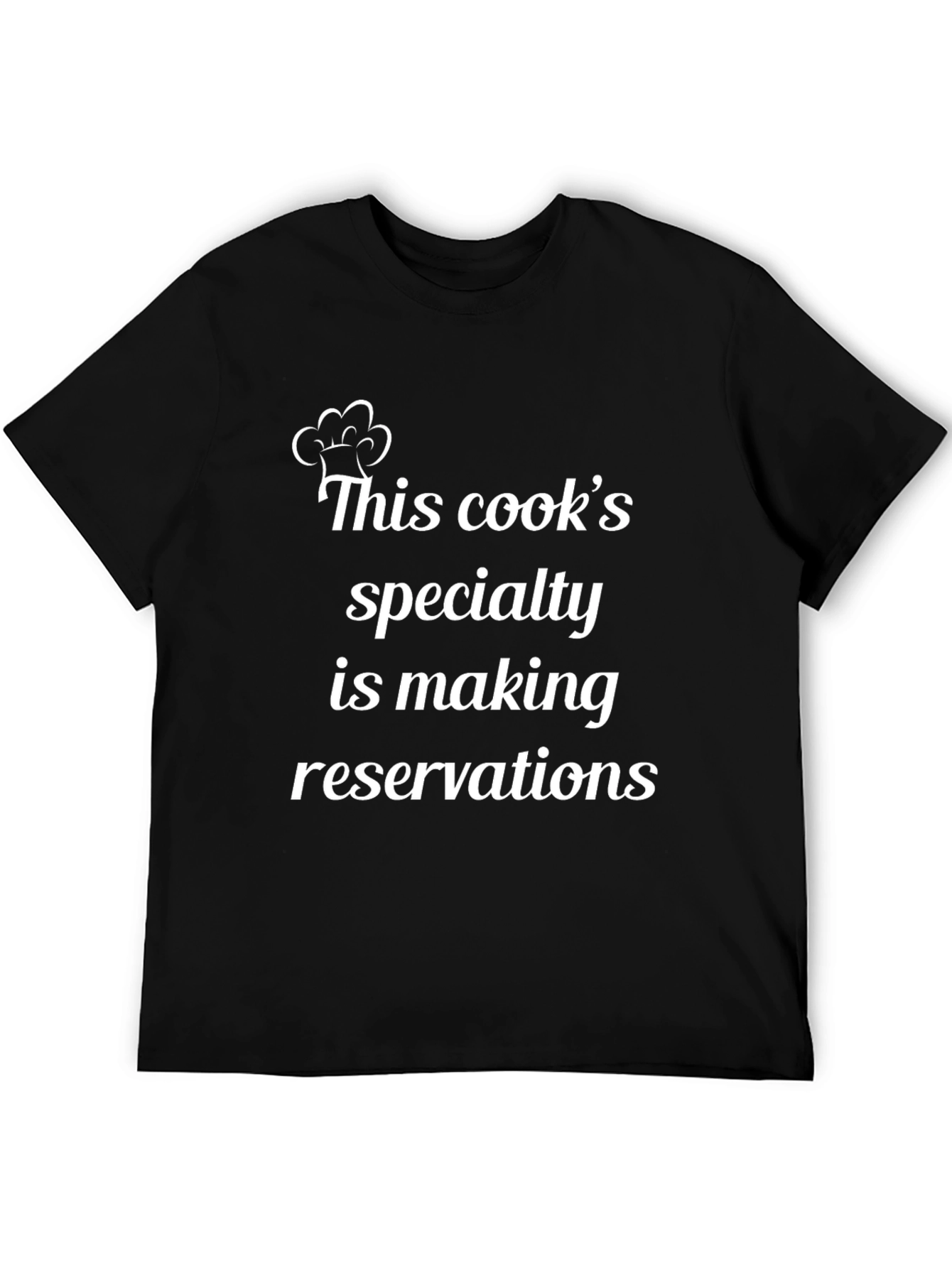 Funny Chef Reservation T-Shirt
