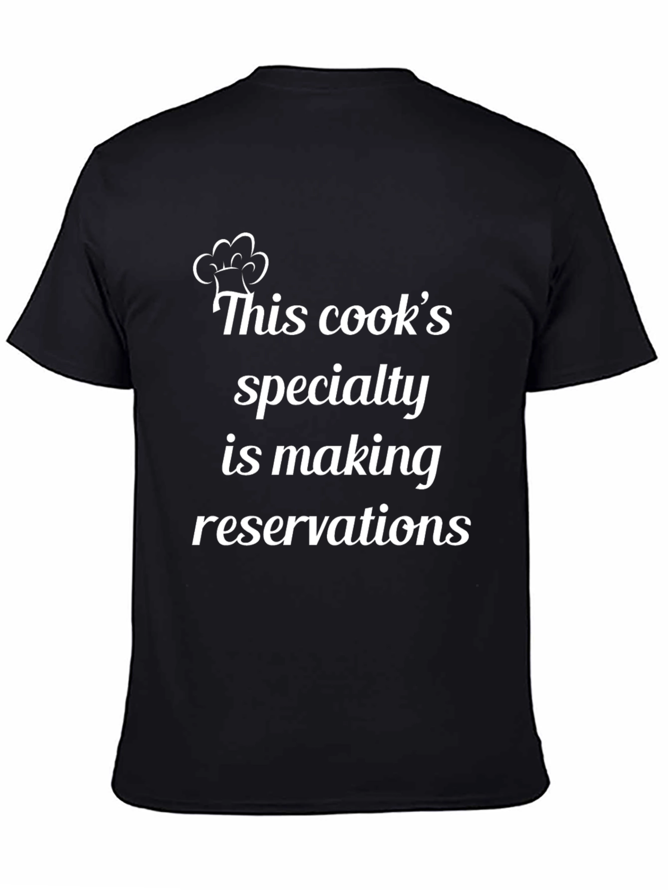 Funny Chef Reservation T-Shirt