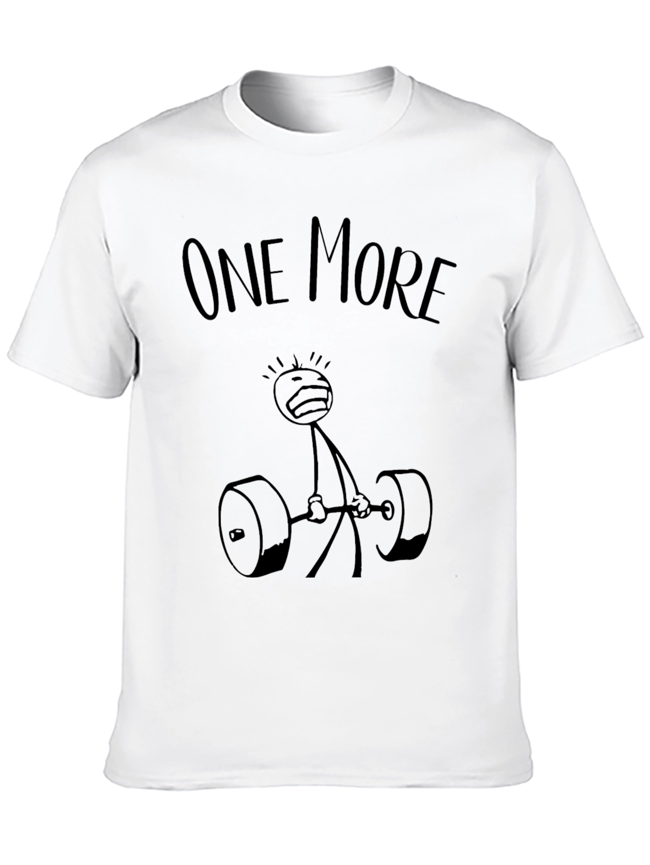 One More Rep Funny Gym Workout T-Shirt