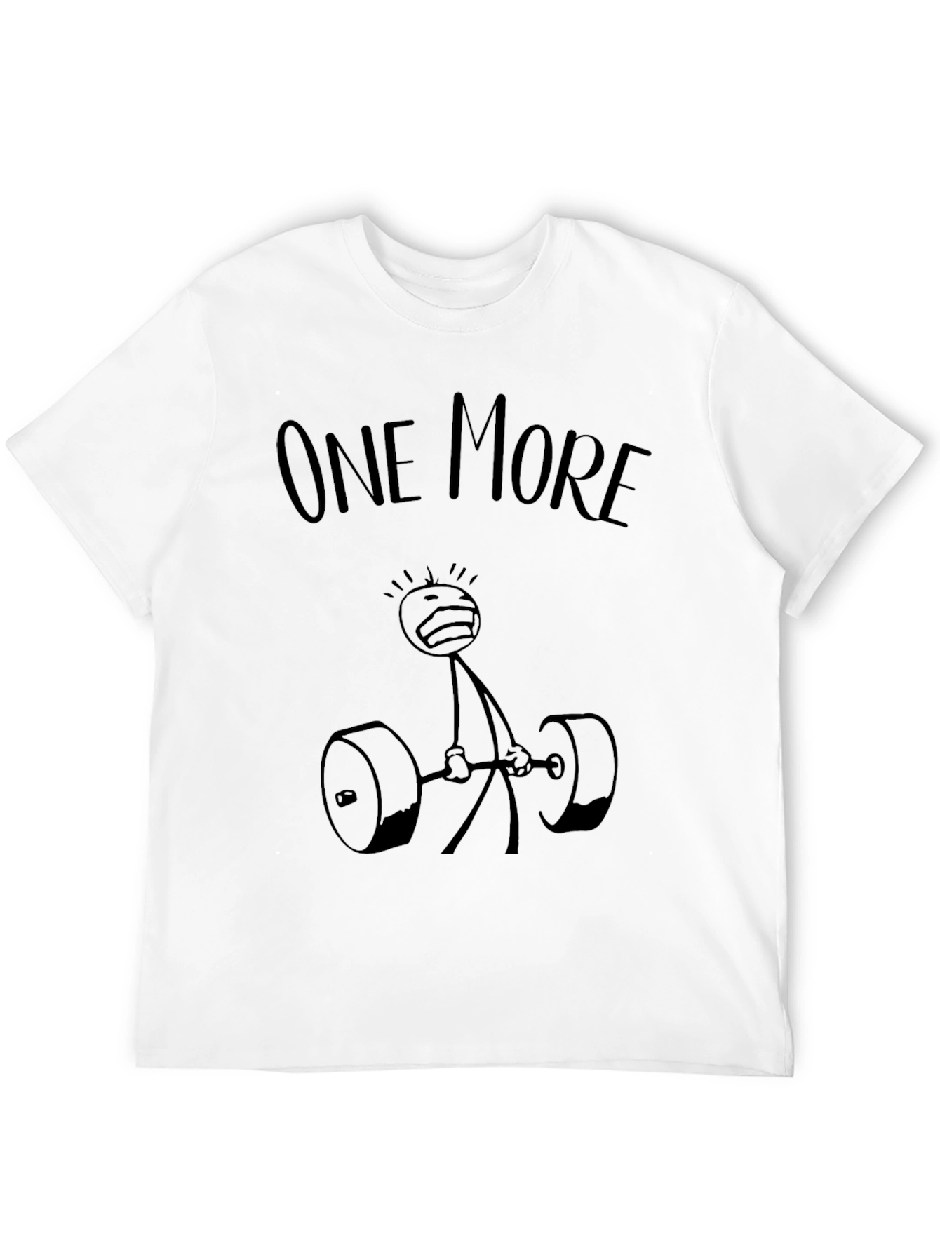 One More Rep Funny Gym Workout T-Shirt