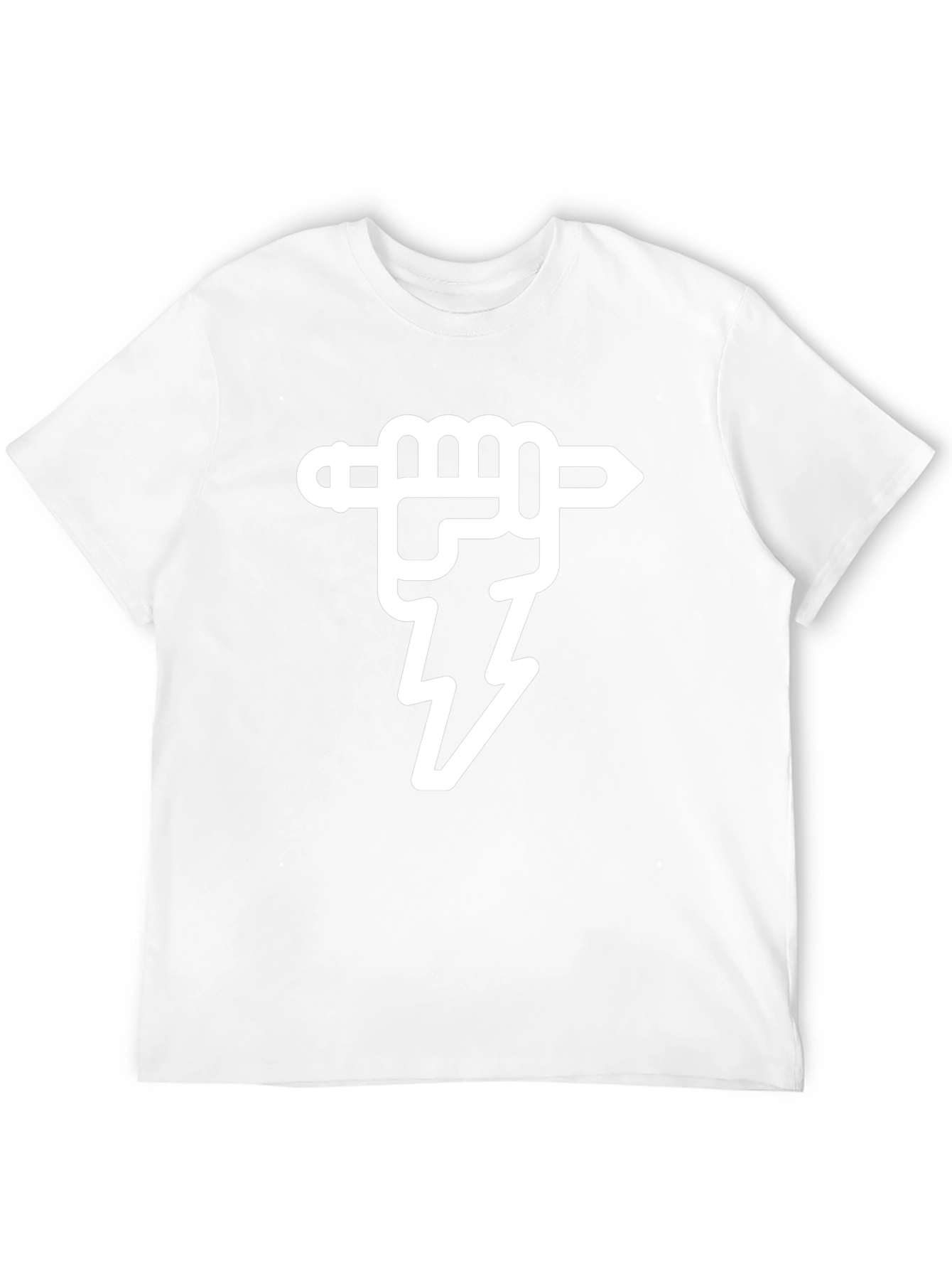 Pencil Power Fist Black T-Shirt - Artistic Activism