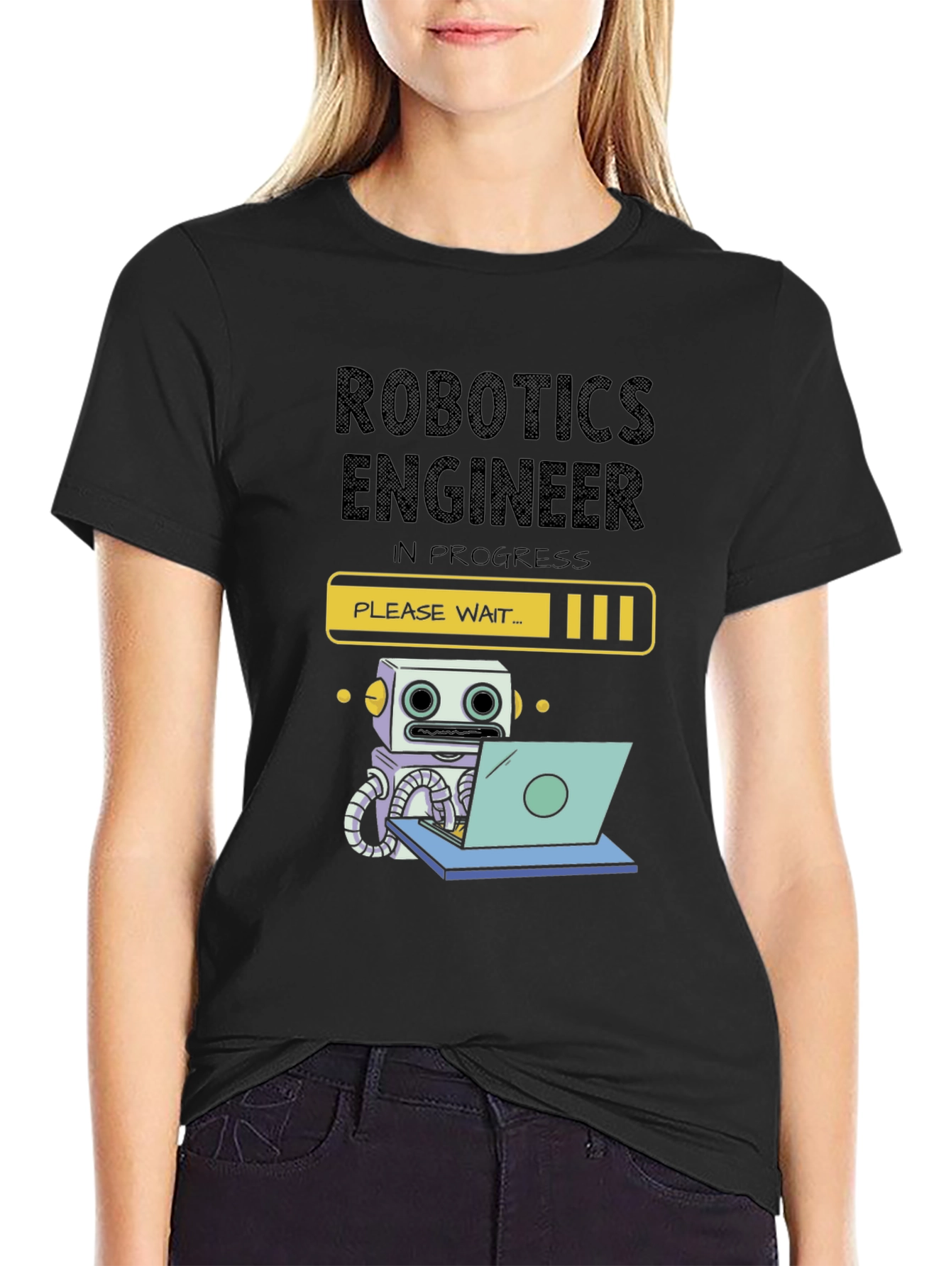 Robotics Engineer T-Shirt - In Progress Design