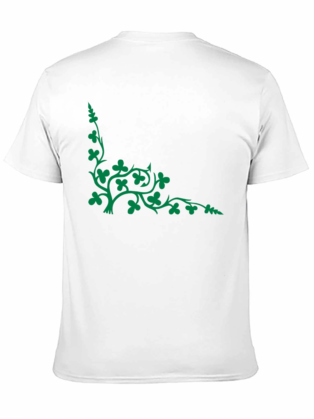Shamrock Vine Graphic Tee - Black