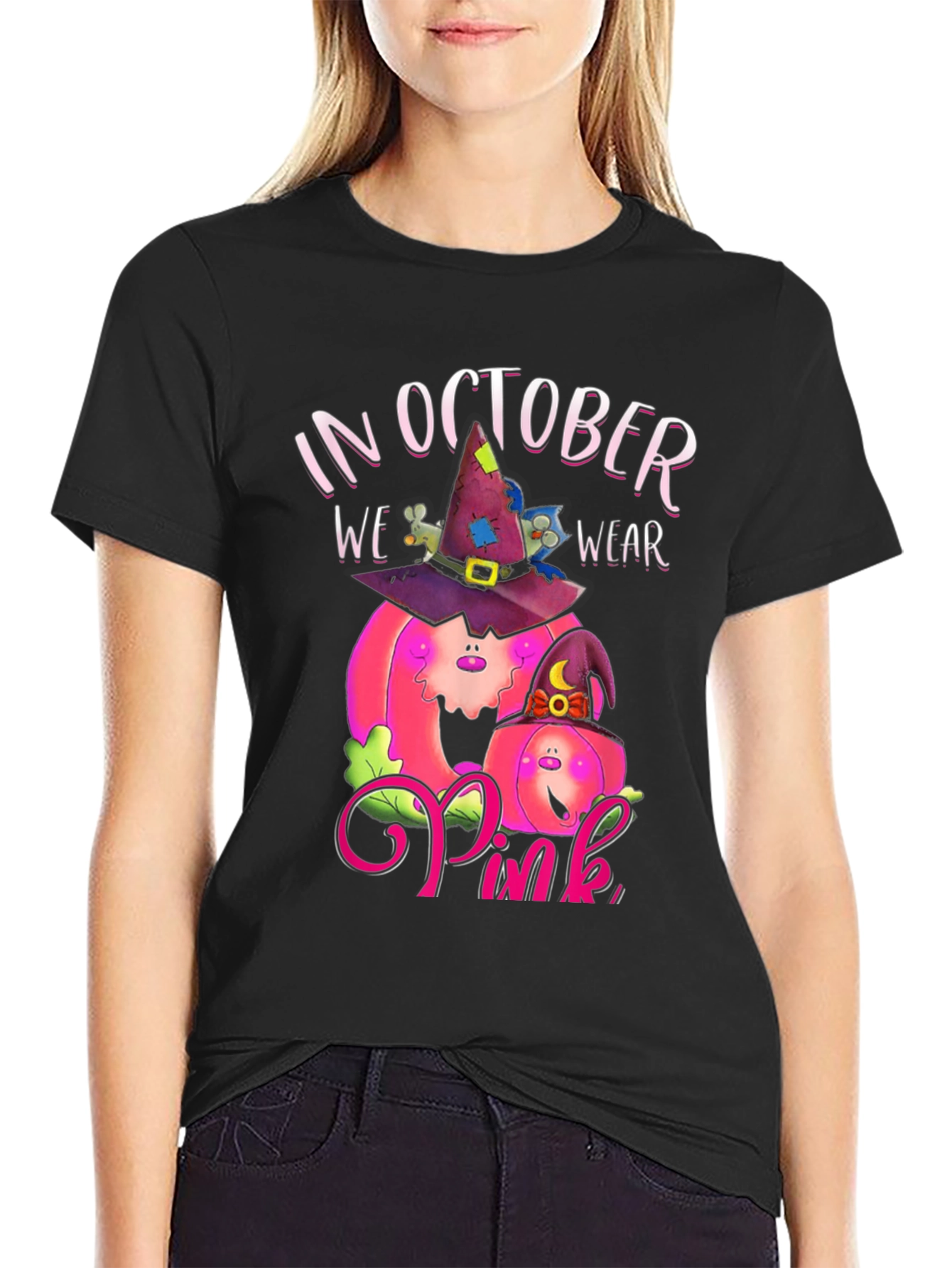 October We Wear Pink T-Shirt