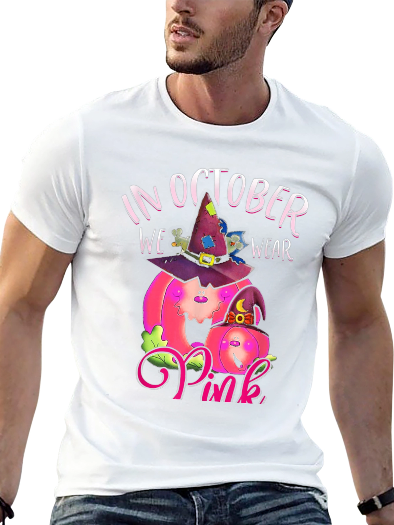 October We Wear Pink T-Shirt
