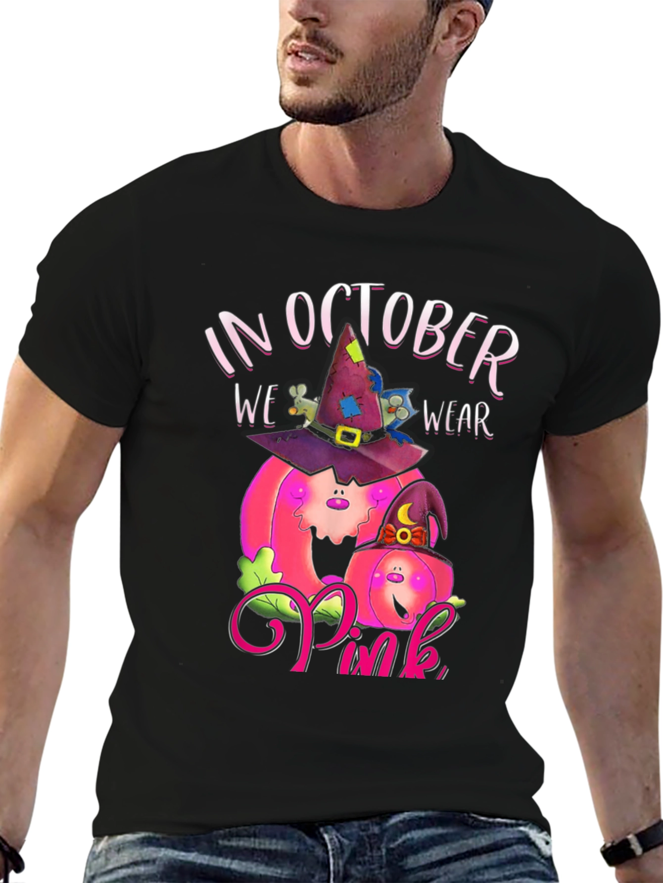 October We Wear Pink T-Shirt
