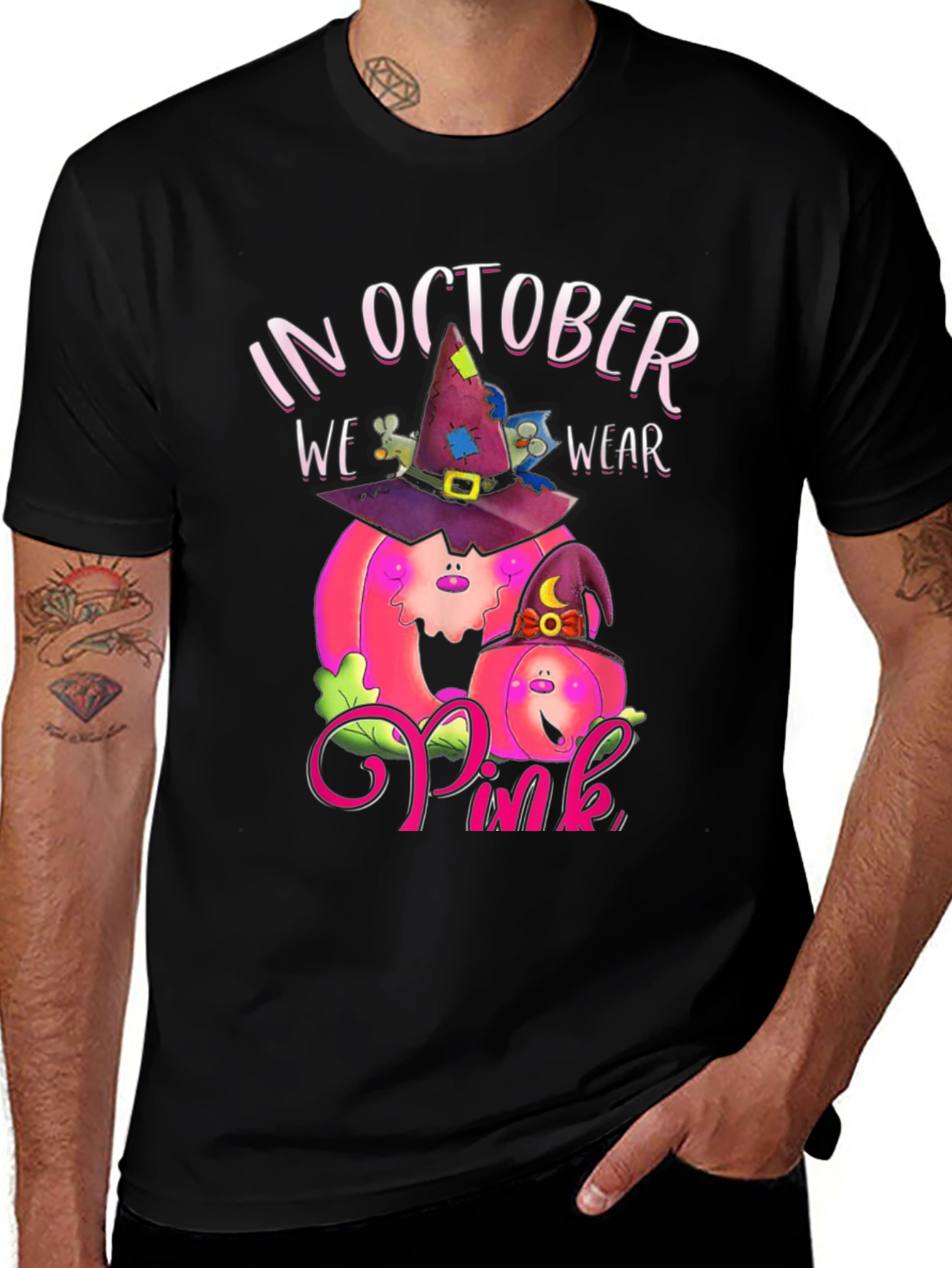 October We Wear Pink T-Shirt