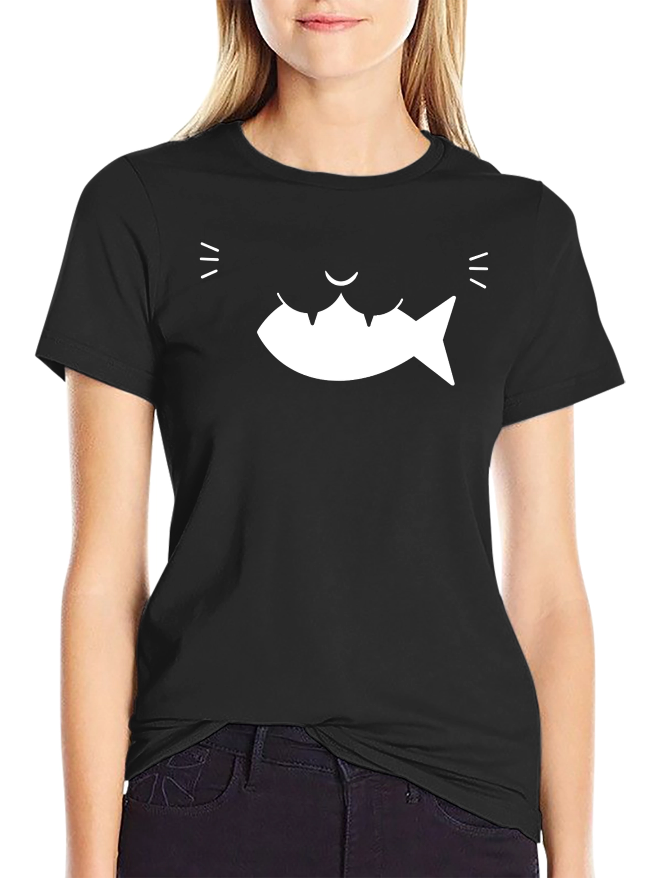Funny Cat Fish T-Shirt