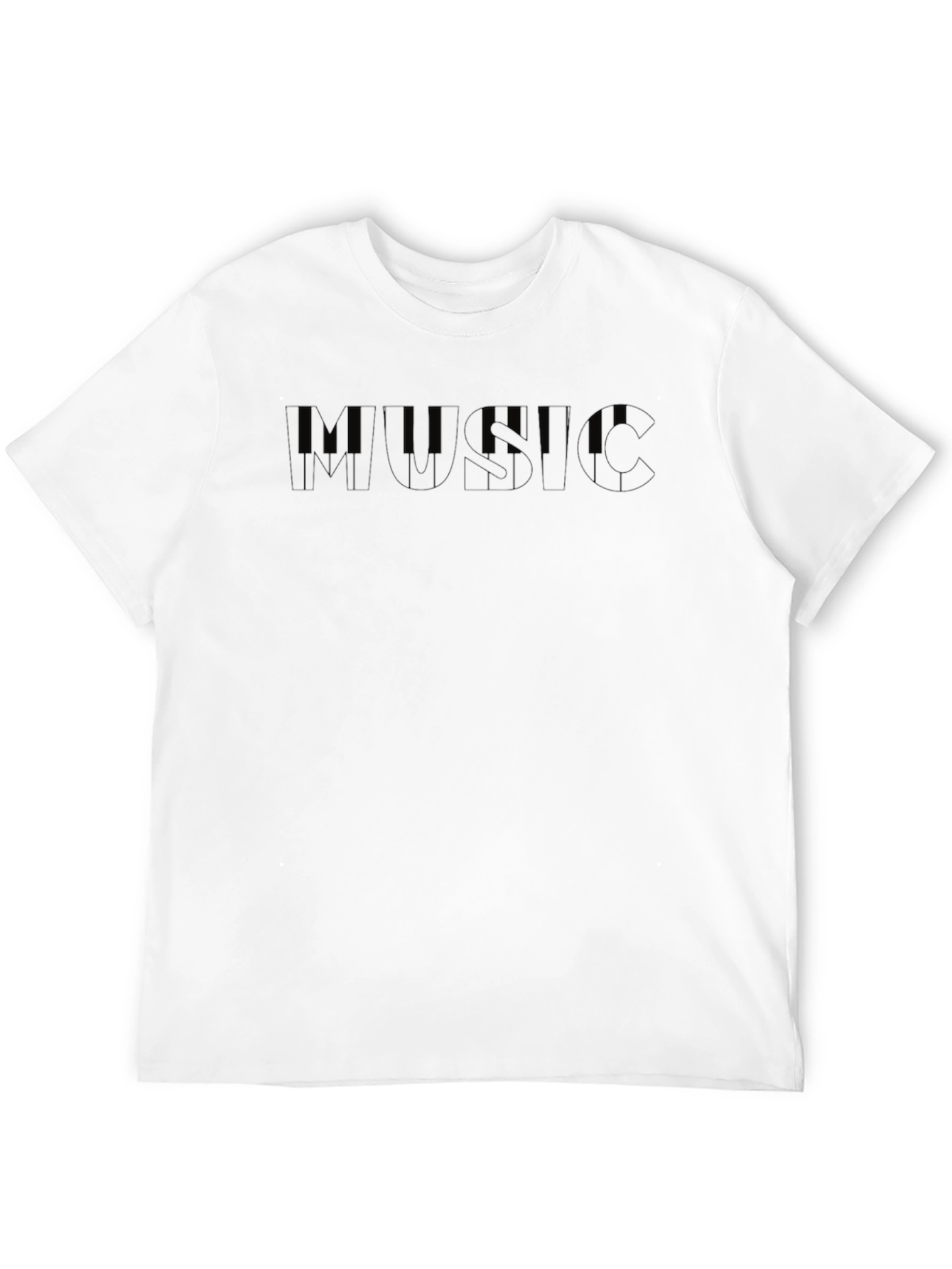 Black Music Graphic T-Shirt - Stylish & Unique