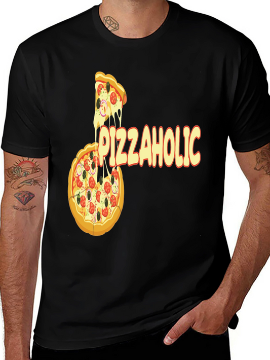 Pizza Lover T-Shirt - Funny Pizzaholic Graphic Tee