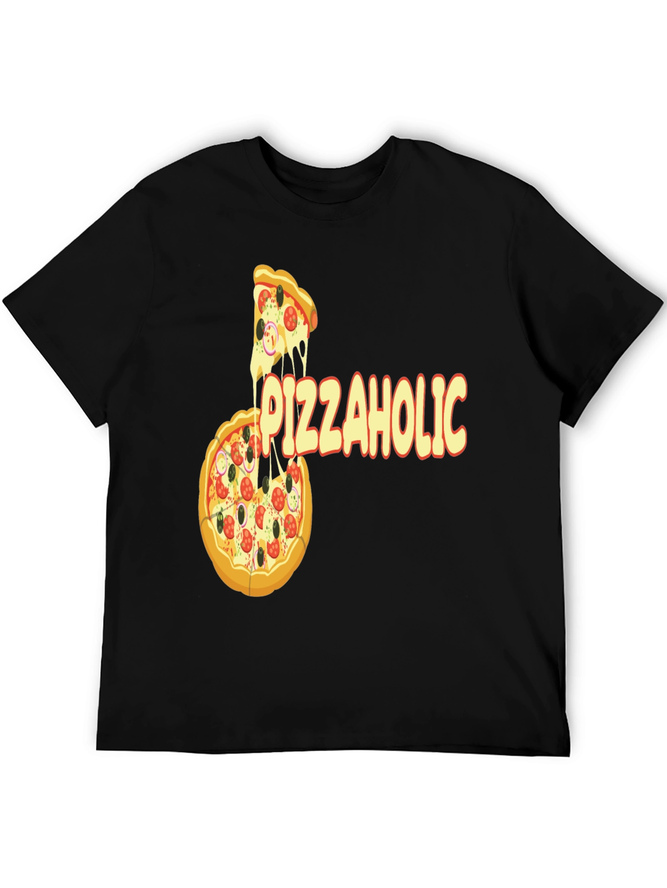 Pizza Lover T-Shirt - Funny Pizzaholic Graphic Tee