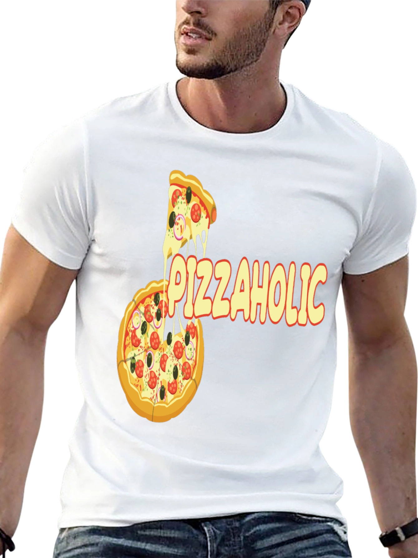 Pizza Lover T-Shirt - Funny Pizzaholic Graphic Tee