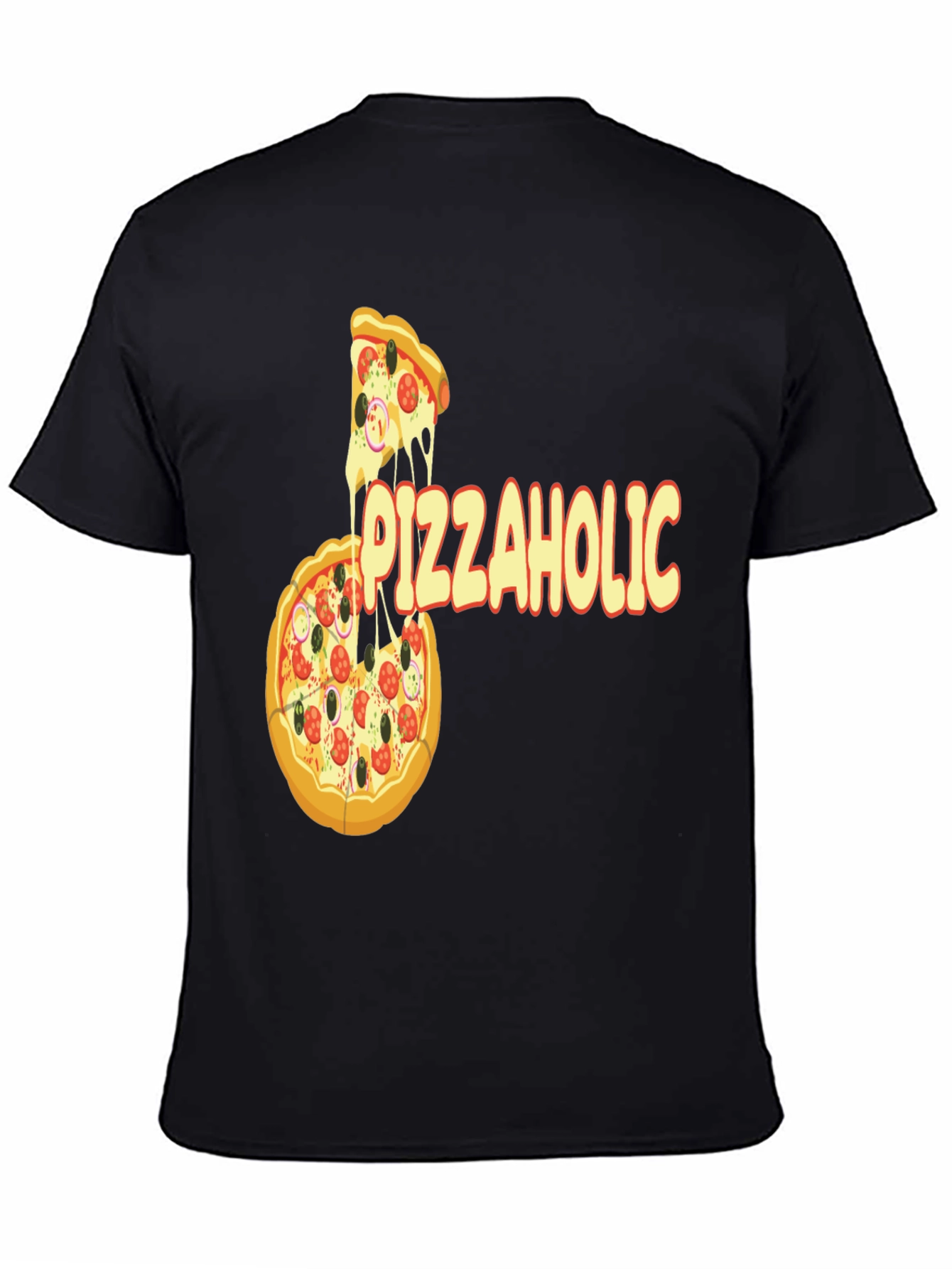 Pizza Lover T-Shirt - Funny Pizzaholic Graphic Tee