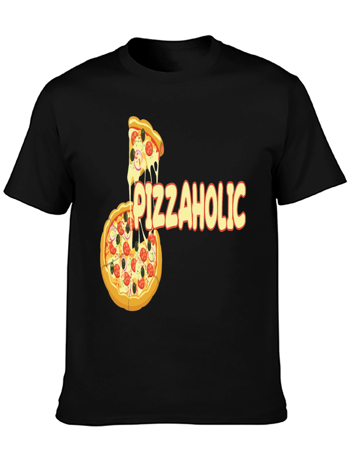 Pizza Lover T-Shirt - Funny Pizzaholic Graphic Tee