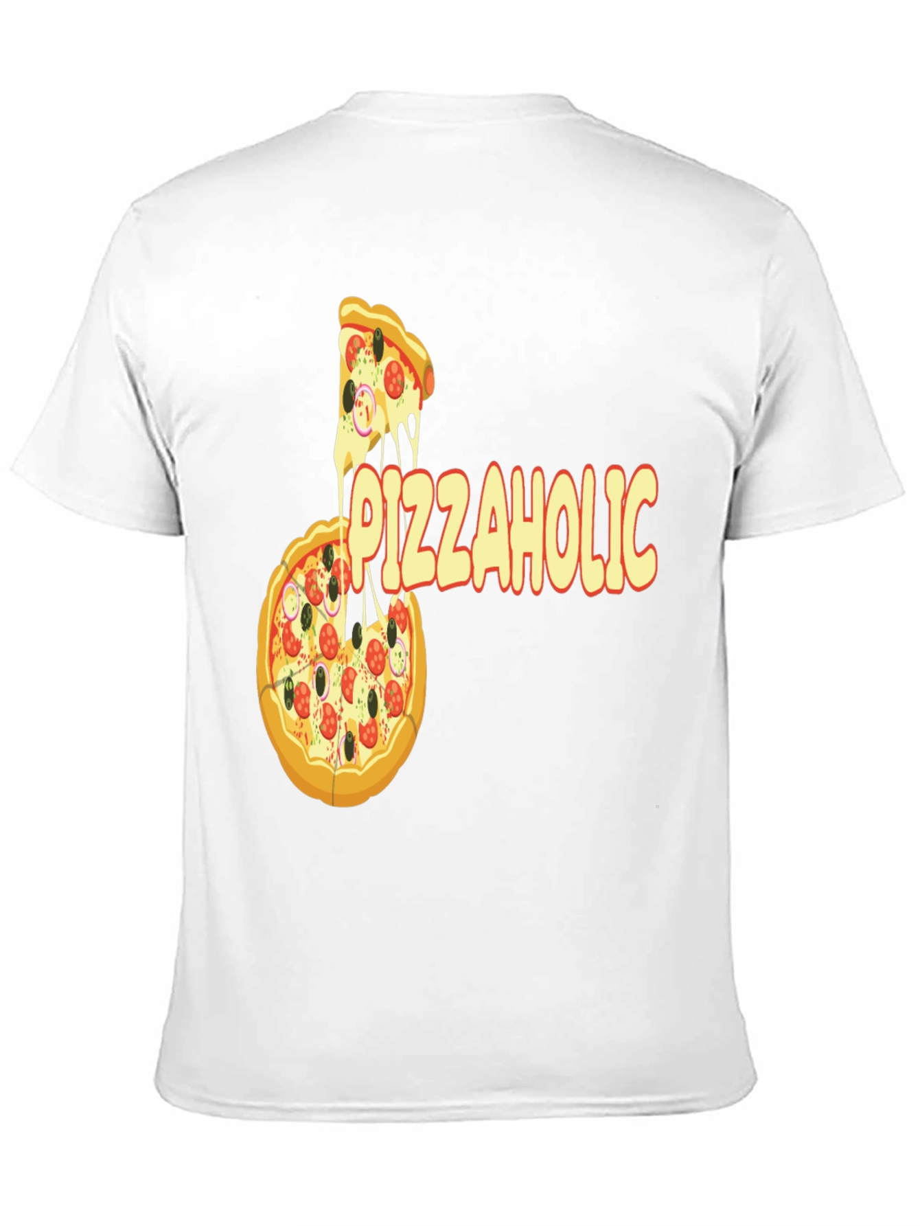 Pizza Lover T-Shirt - Funny Pizzaholic Graphic Tee