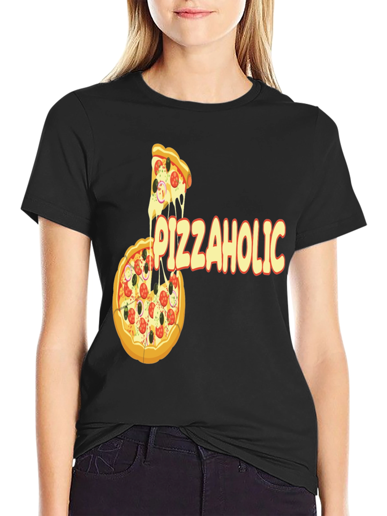 Pizza Lover T-Shirt - Funny Pizzaholic Graphic Tee