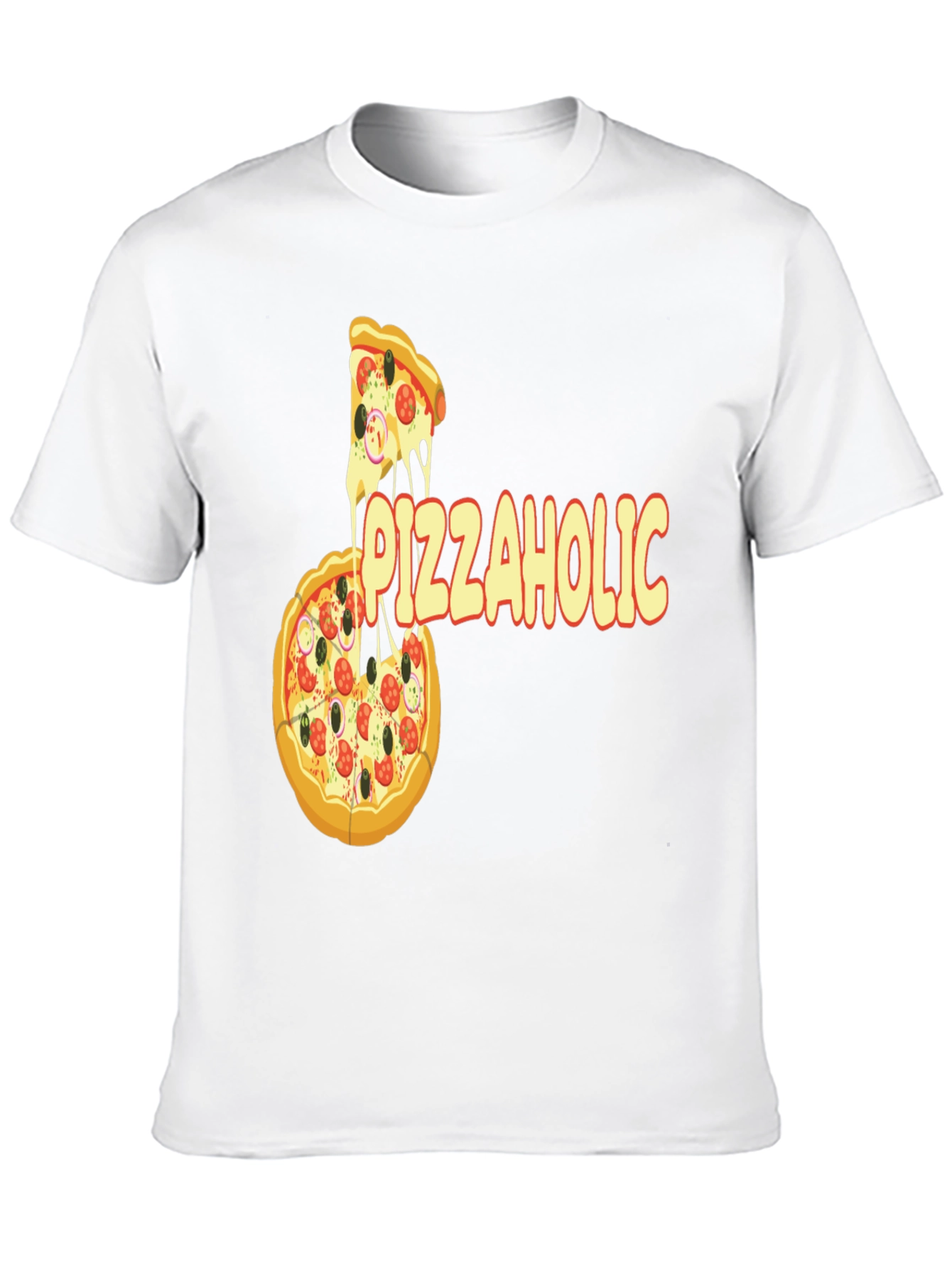 Pizza Lover T-Shirt - Funny Pizzaholic Graphic Tee